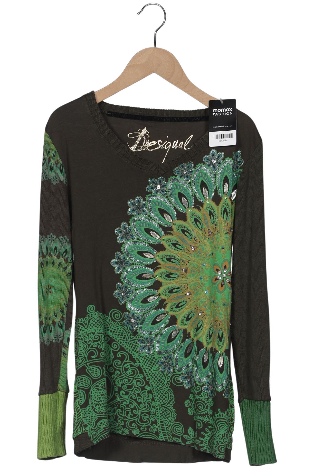 

Desigual Damen Pullover, grün, Gr. 38