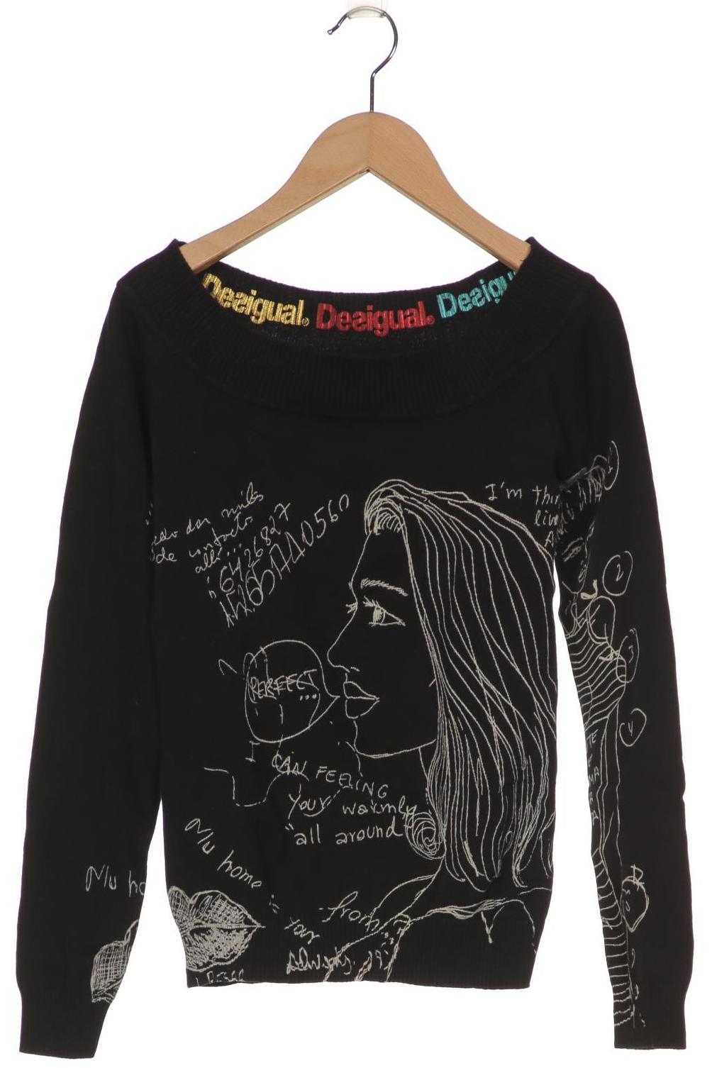 

Desigual Damen Pullover, schwarz