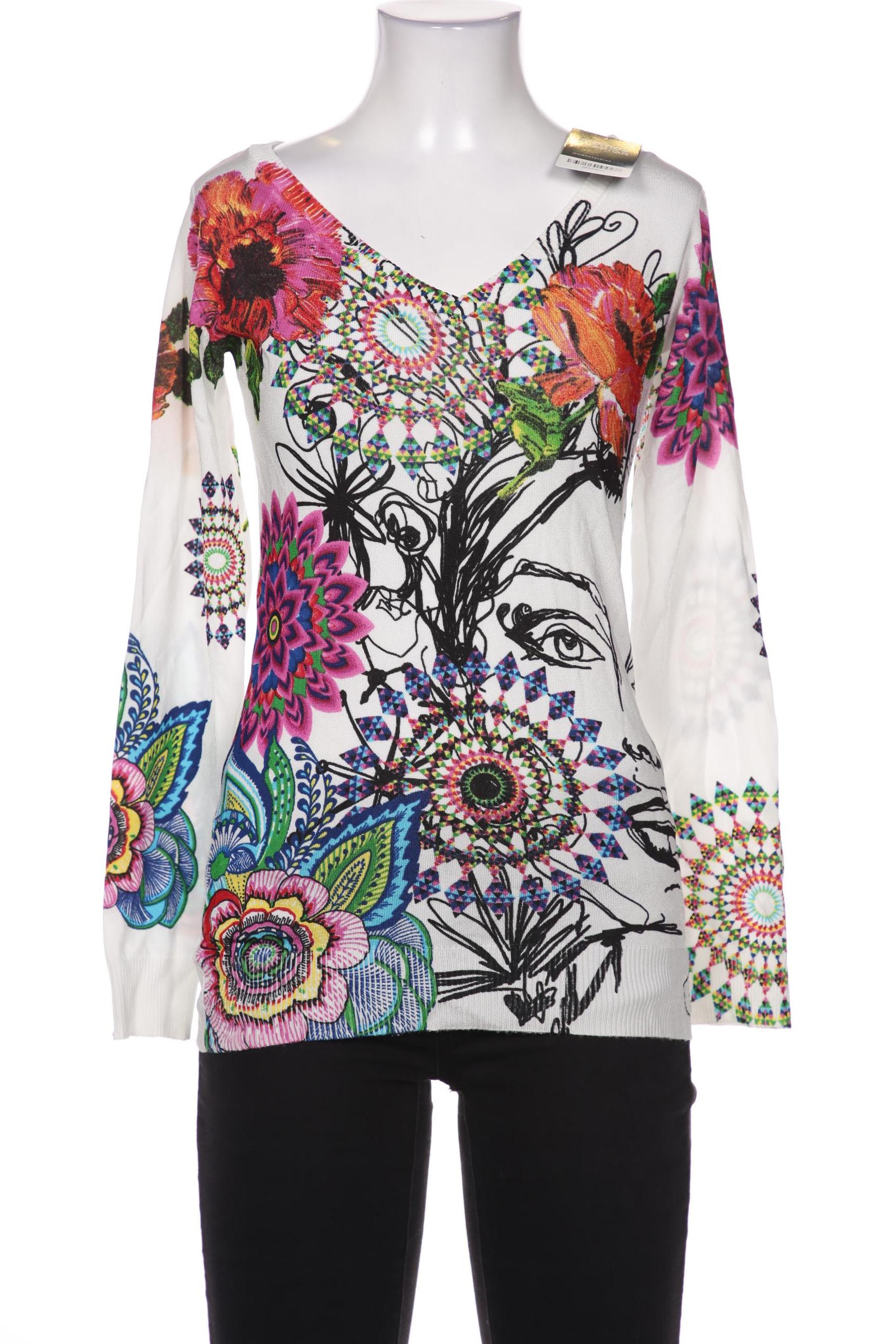 

Desigual Damen Pullover, weiß, Gr. 36