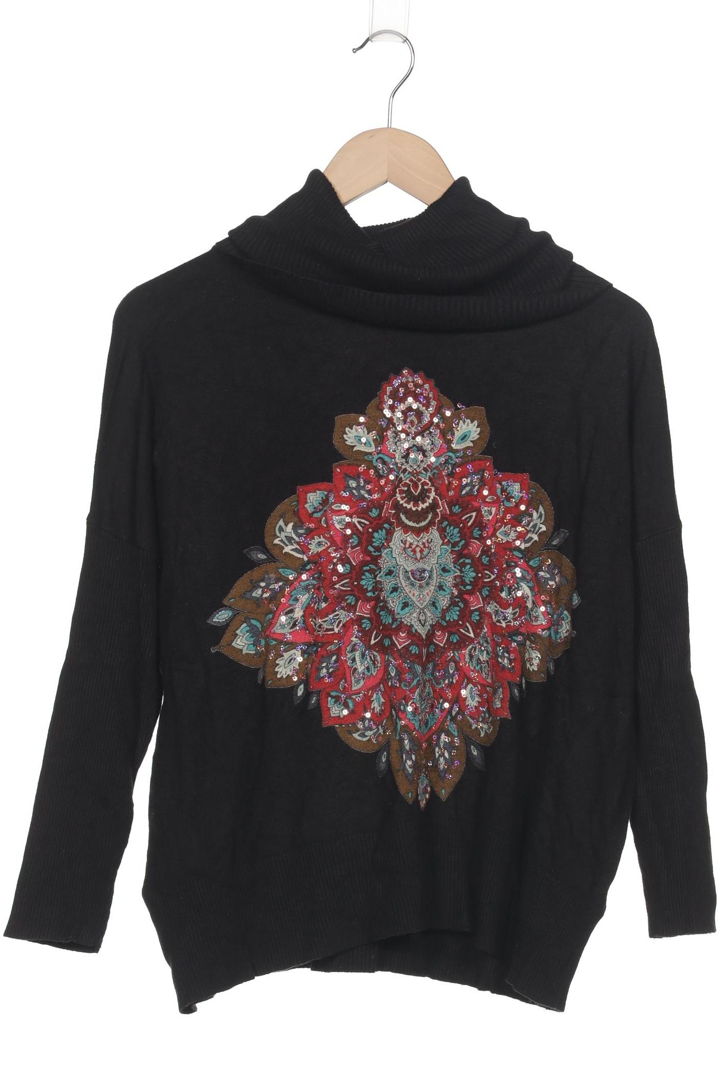 

Desigual Damen Pullover, schwarz, Gr. 38
