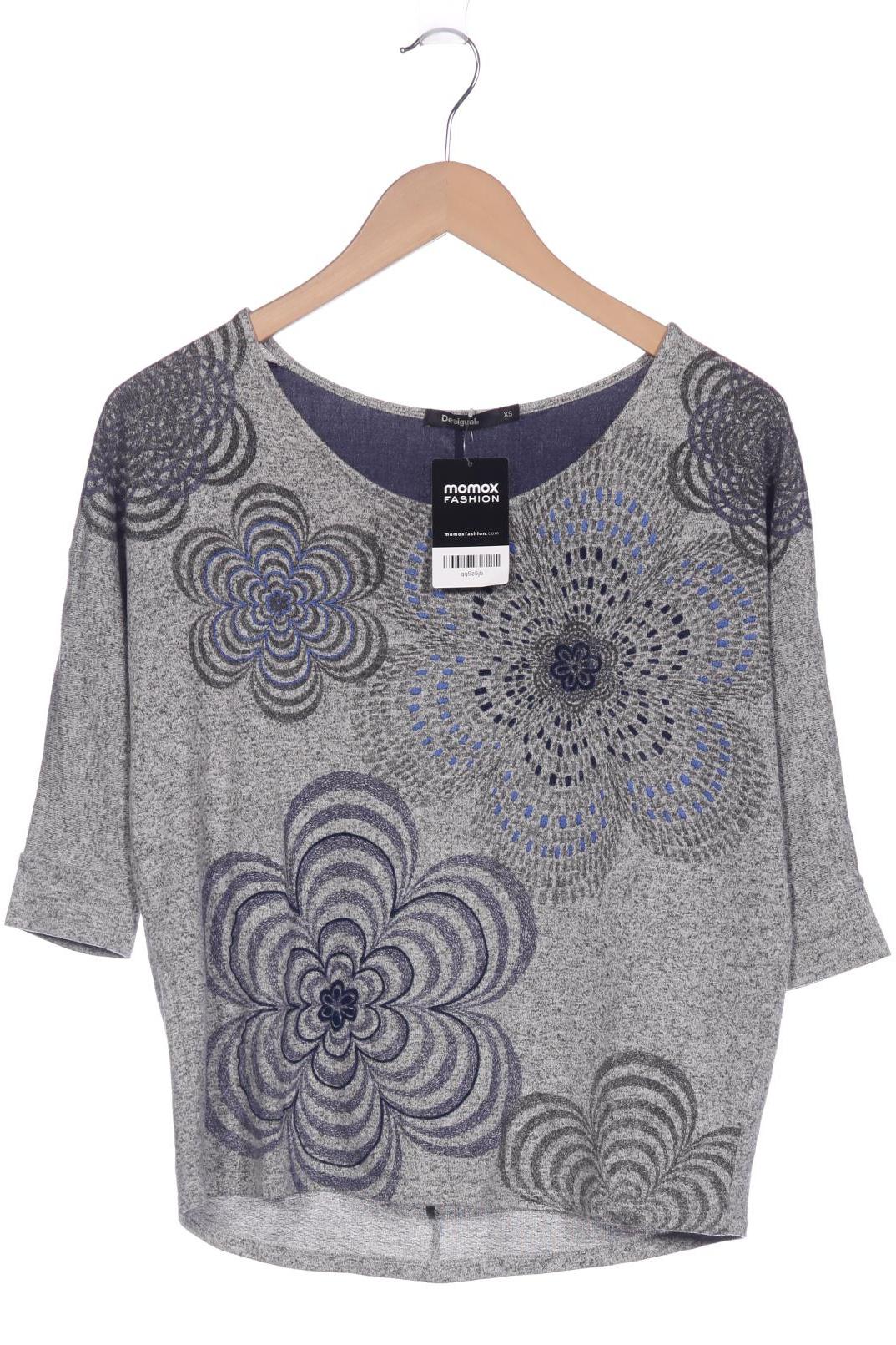 

Desigual Damen Pullover, grau, Gr. 34