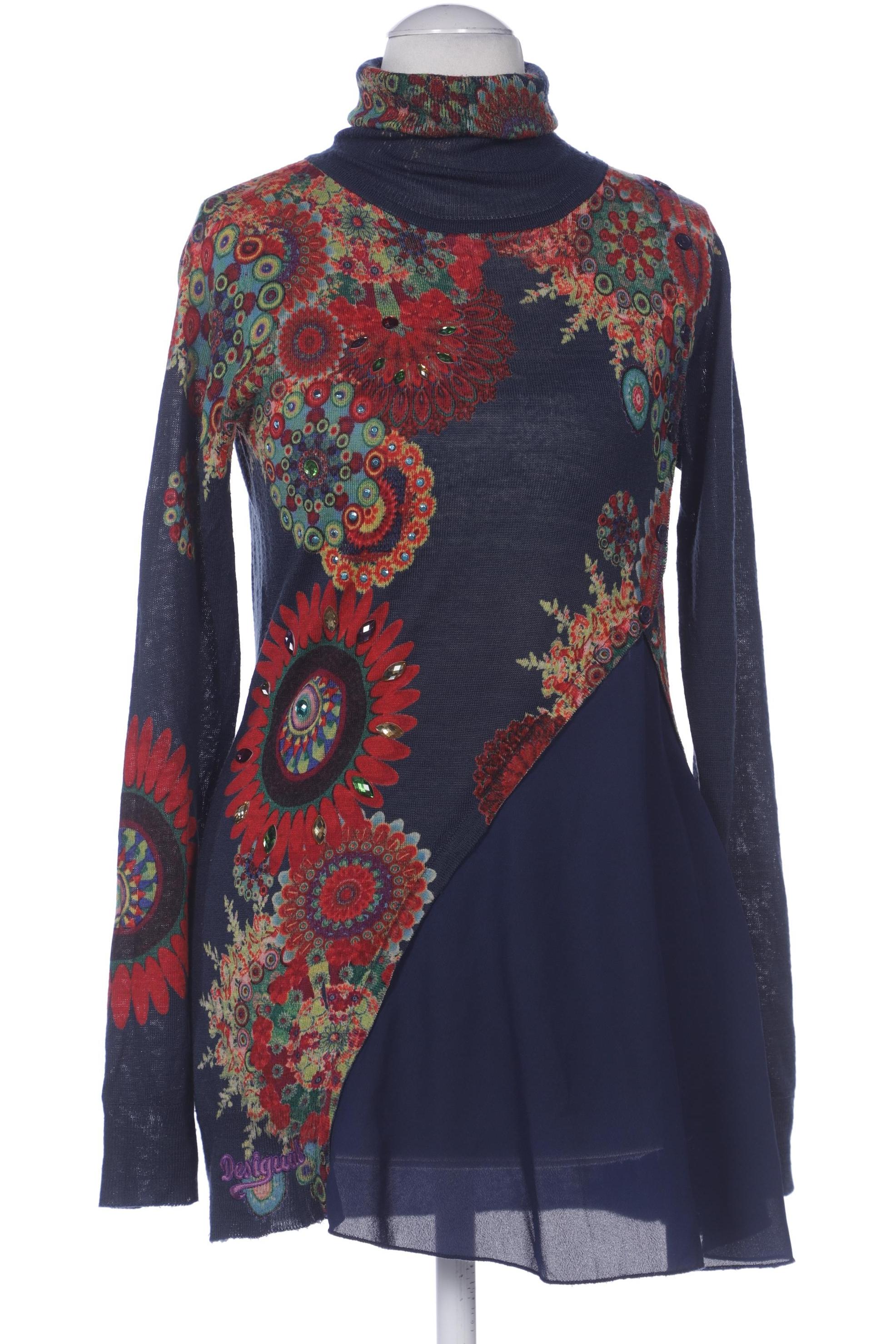 

Desigual Damen Pullover, marineblau, Gr. 36