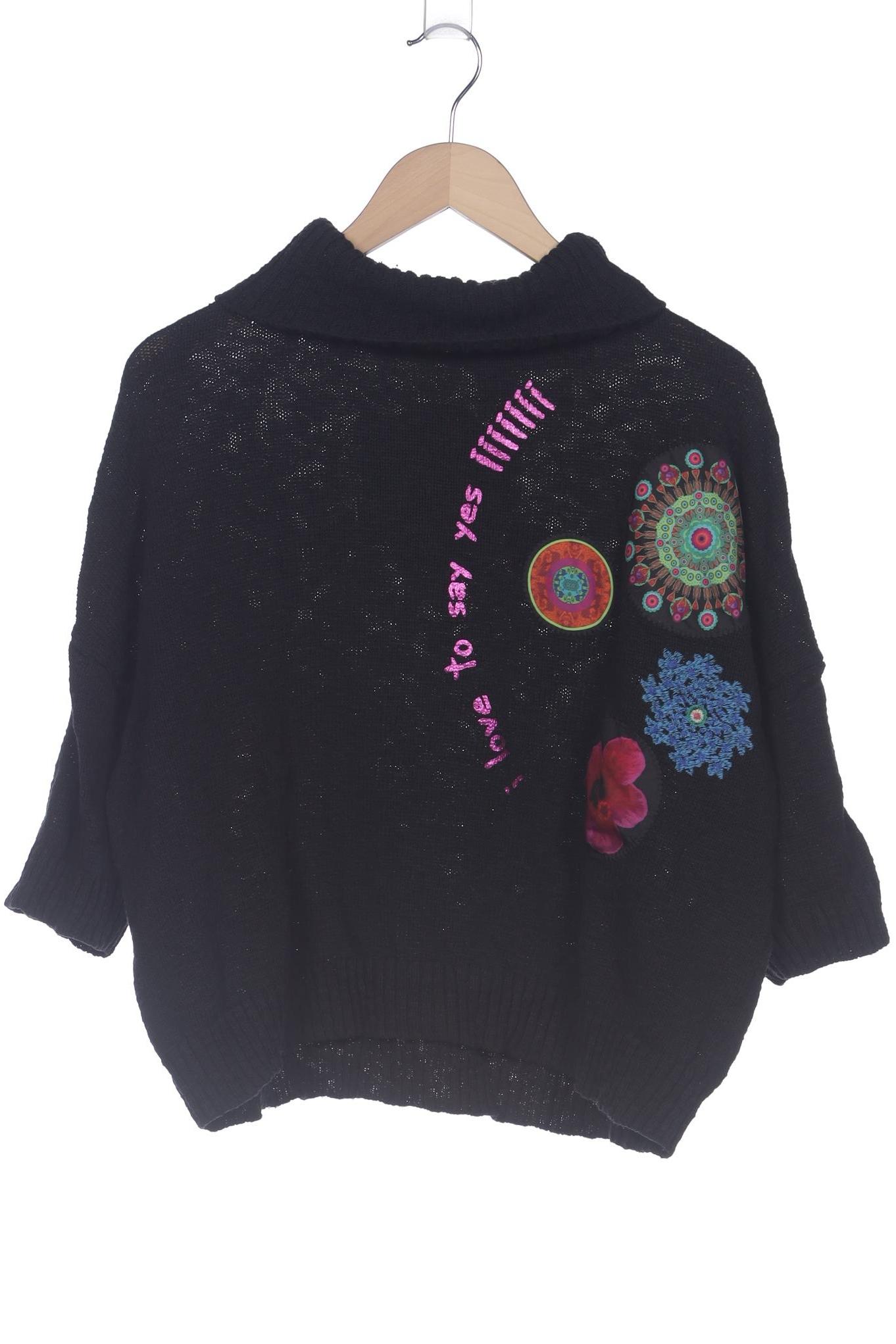 

Desigual Damen Pullover, schwarz, Gr. 44