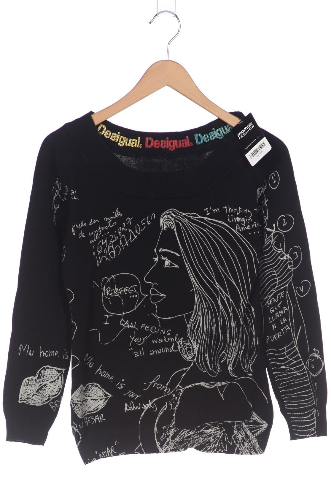 

Desigual Damen Pullover, schwarz, Gr. 36