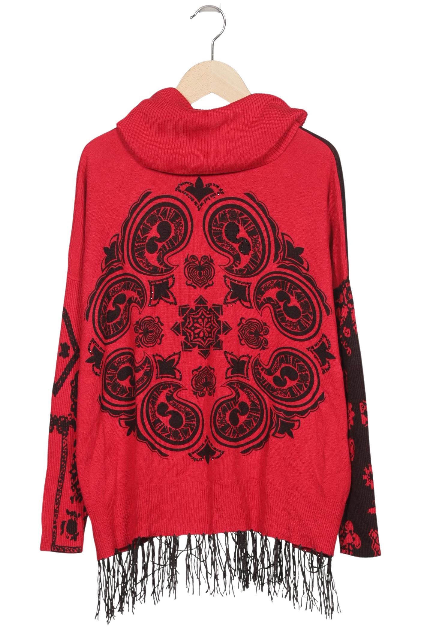 

Desigual Damen Pullover, rot, Gr. 36