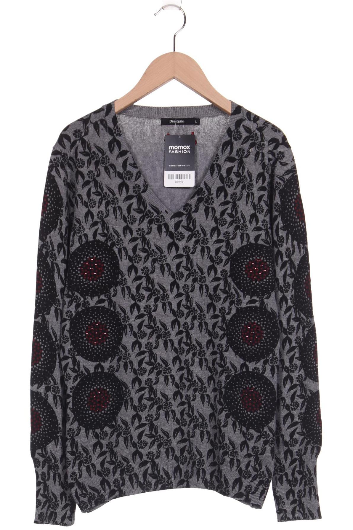

Desigual Damen Pullover, grau, Gr. 42