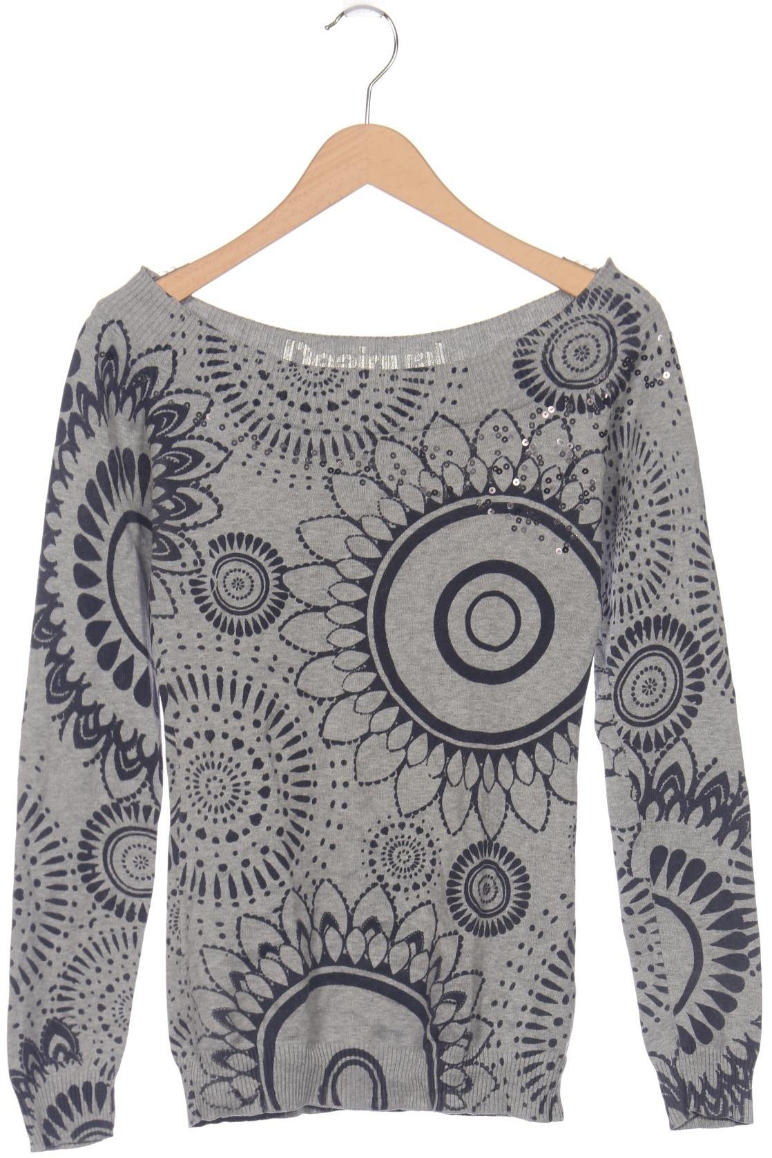 

Desigual Damen Pullover, grau, Gr. 38