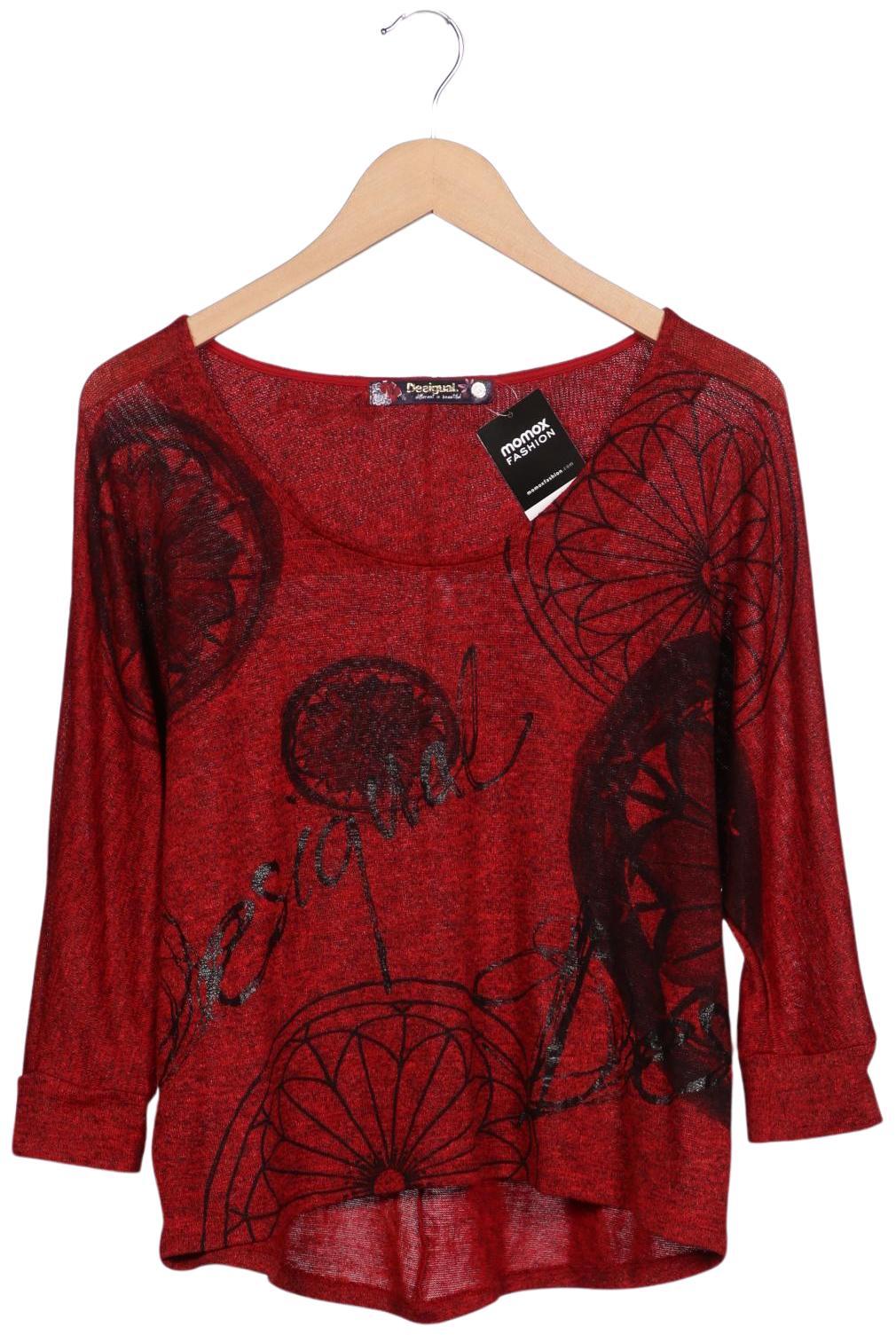 

Desigual Damen Pullover, rot, Gr. 36