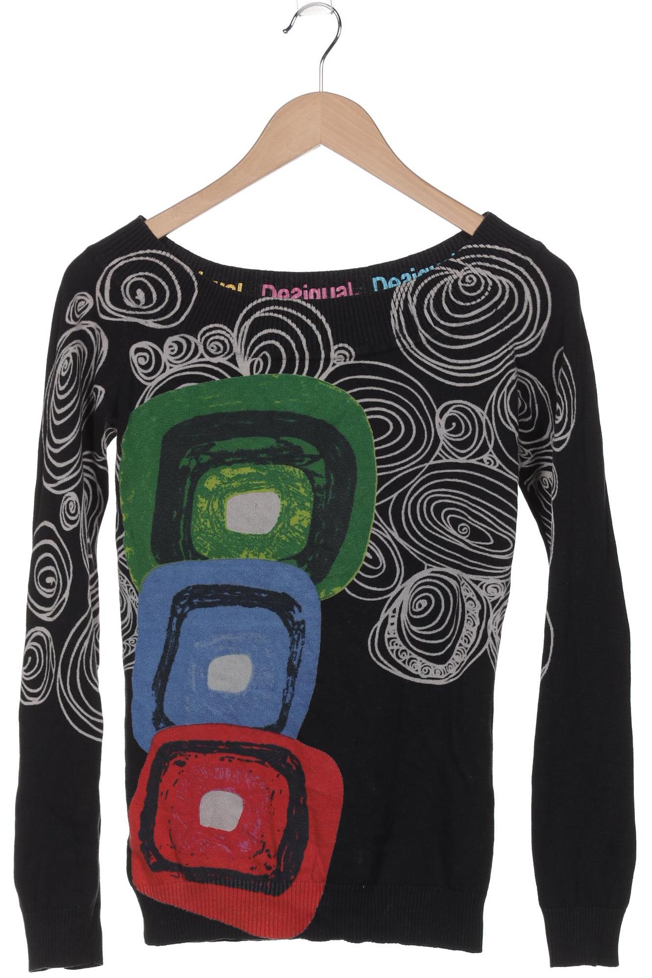 

Desigual Damen Pullover, schwarz, Gr. 38