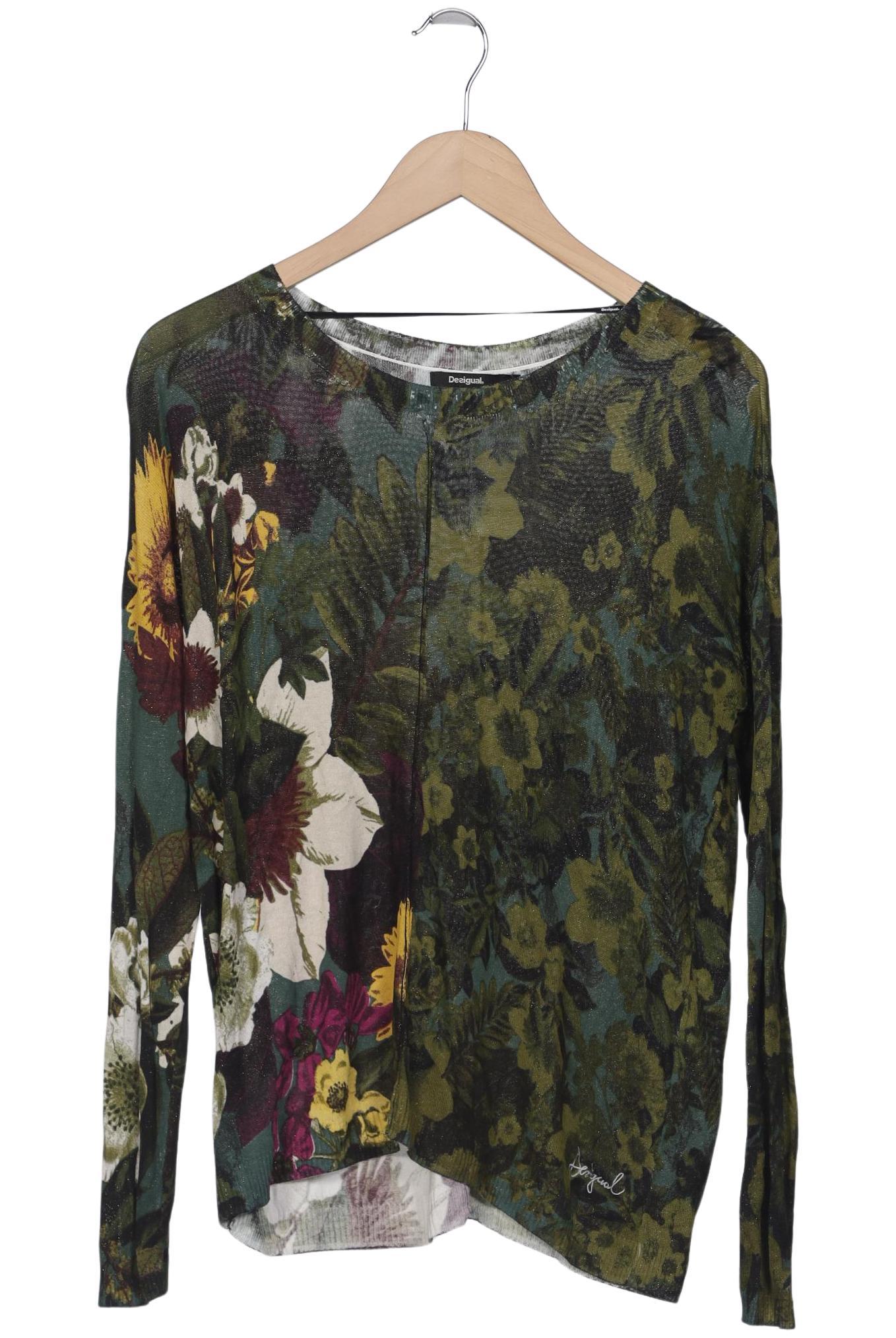 

Desigual Damen Pullover, grün, Gr. 42