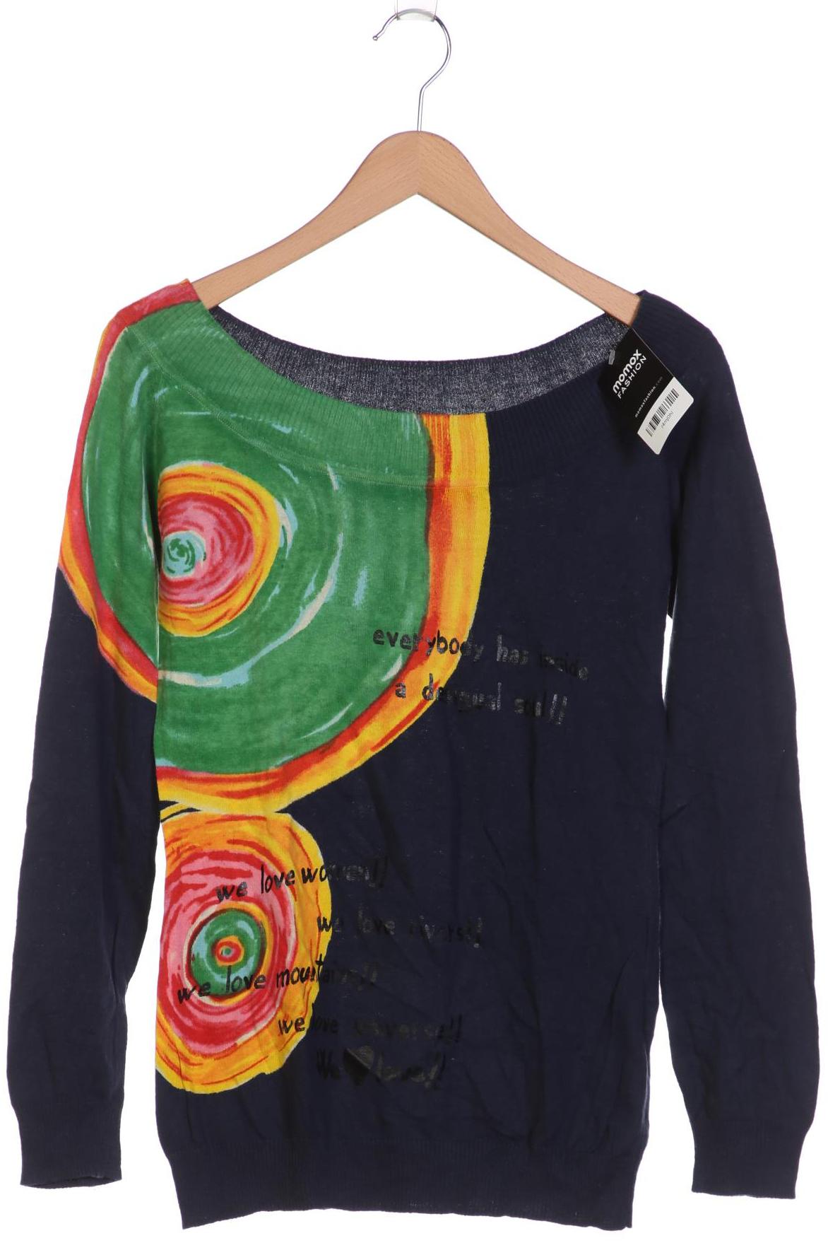 

Desigual Damen Pullover, marineblau, Gr. 38