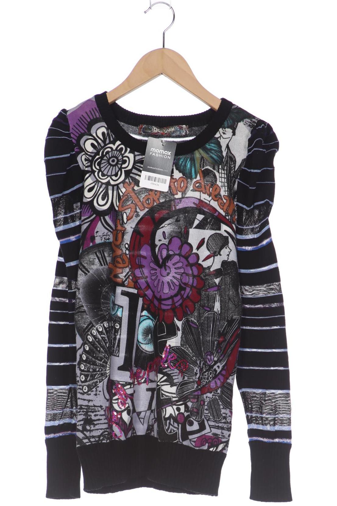 

Desigual Damen Pullover, schwarz