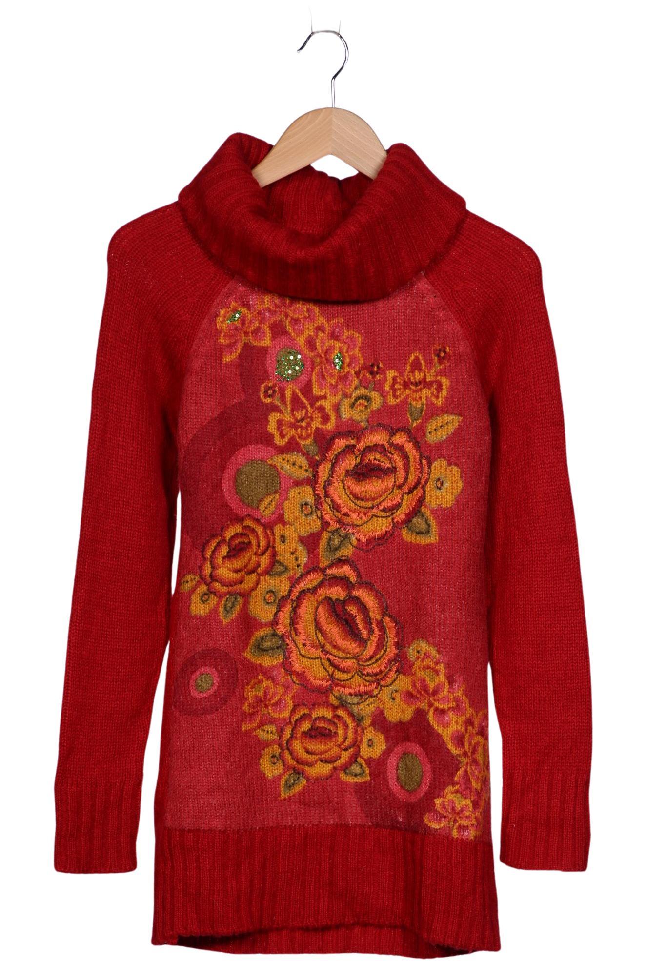 

Desigual Damen Pullover, rot, Gr. 36
