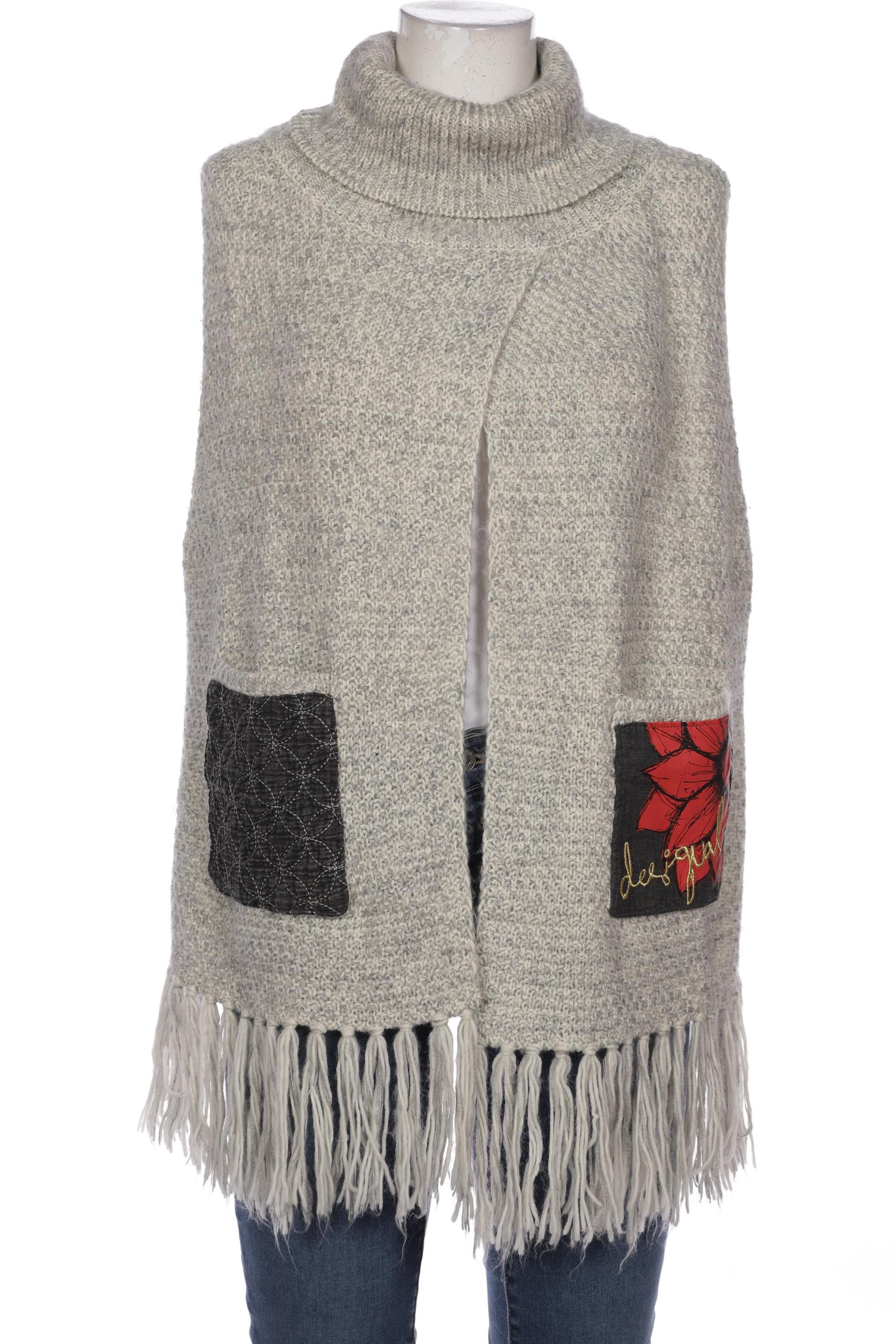 

Desigual Damen Pullover, grau, Gr. uni