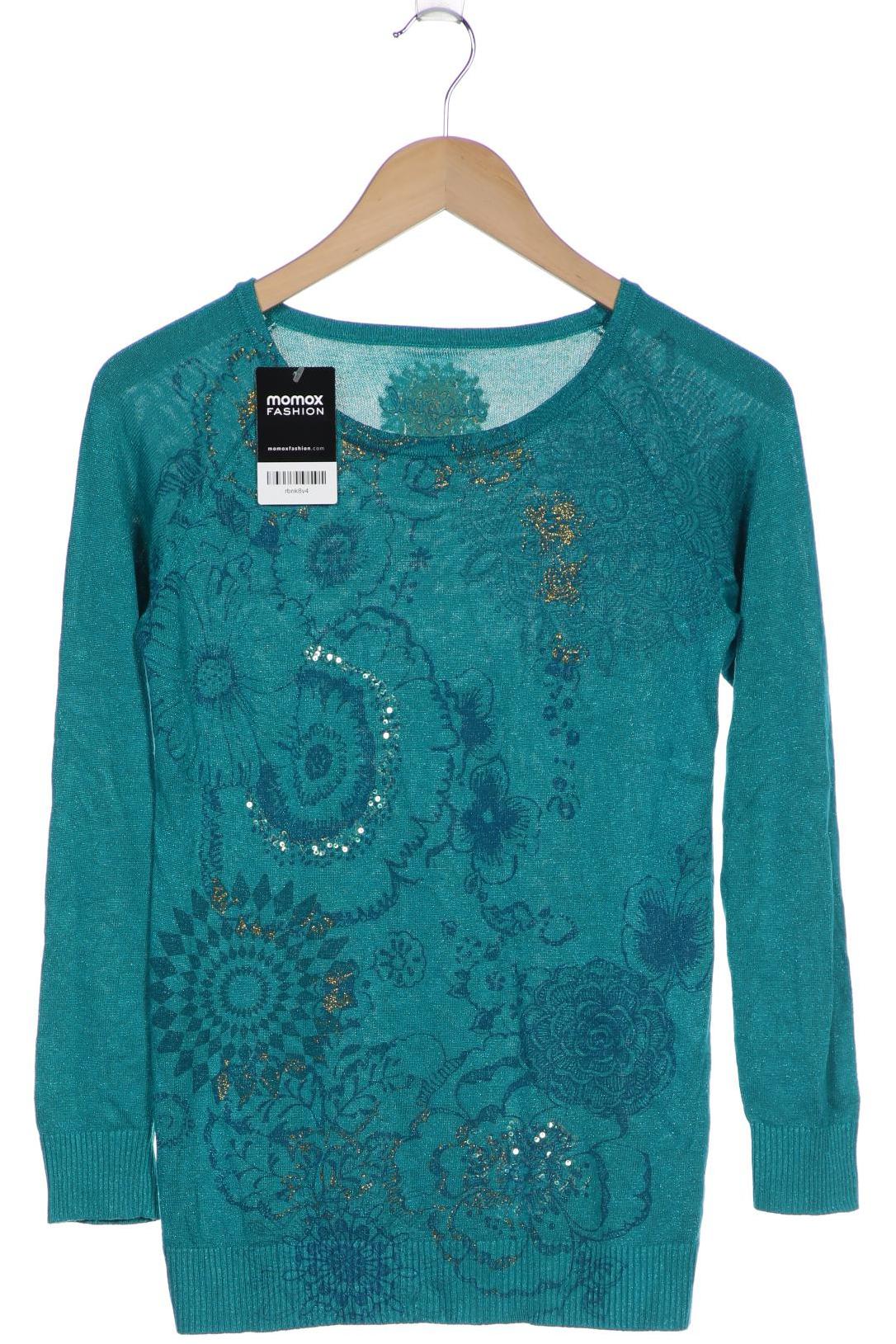 

Desigual Damen Pullover, türkis