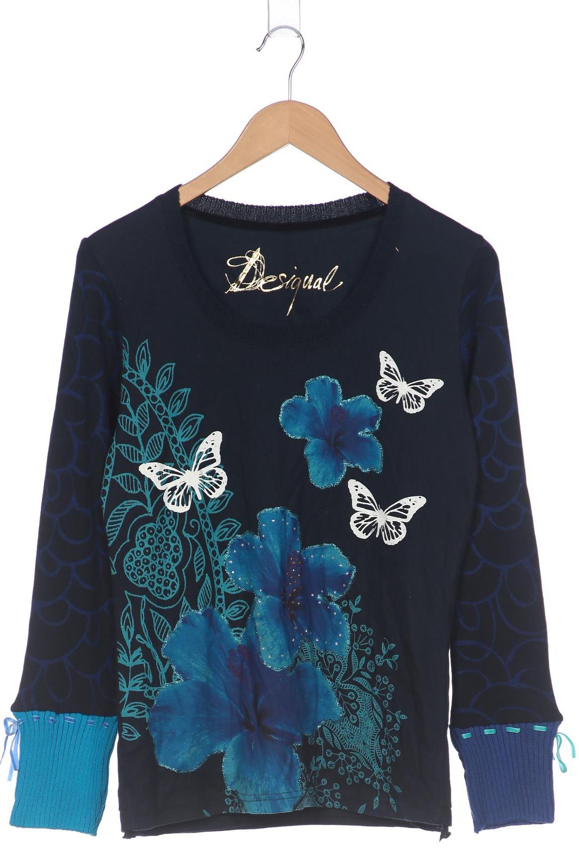 

Desigual Damen Pullover, marineblau, Gr. 42