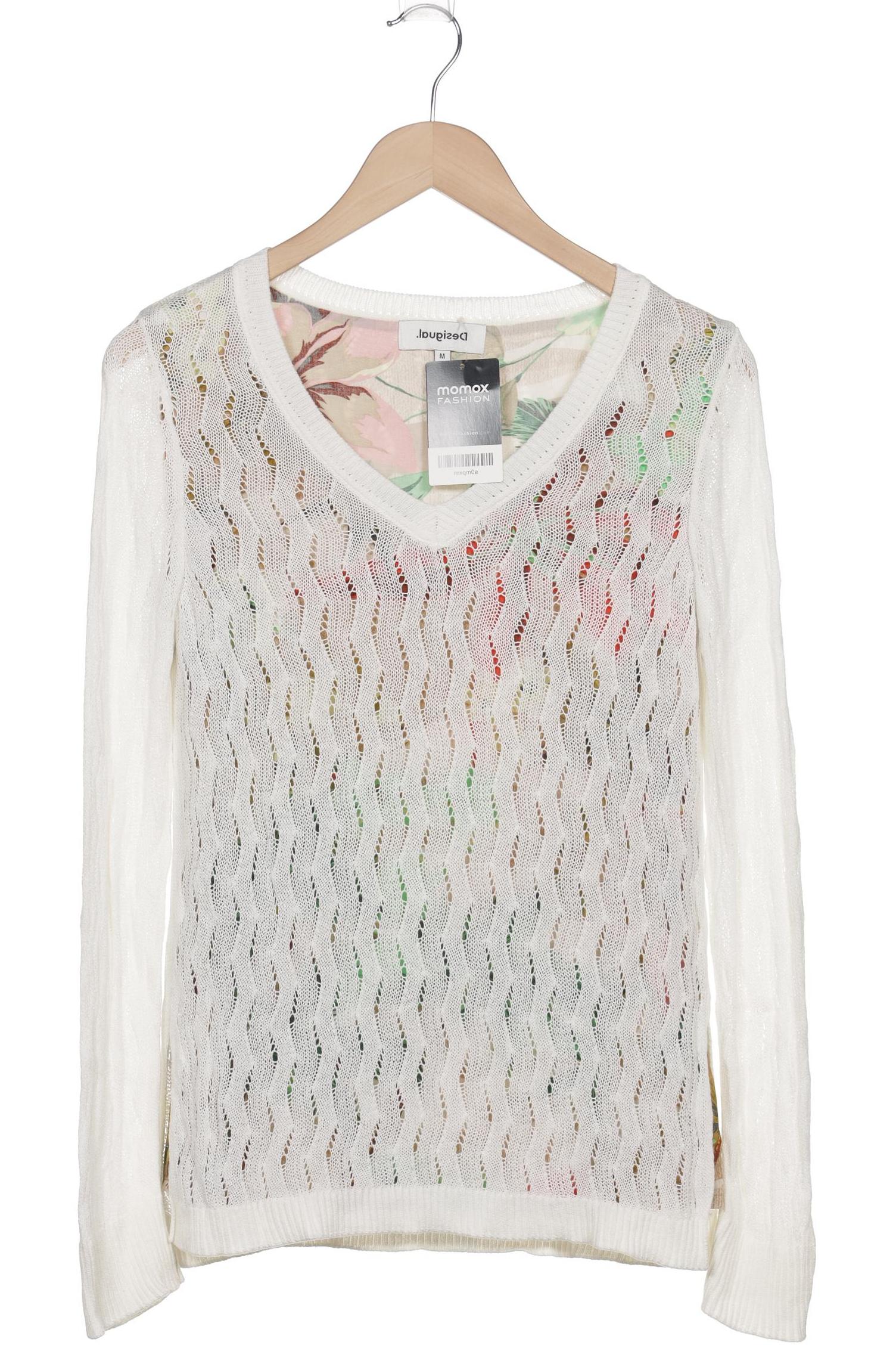 

Desigual Damen Pullover, weiß, Gr. 38
