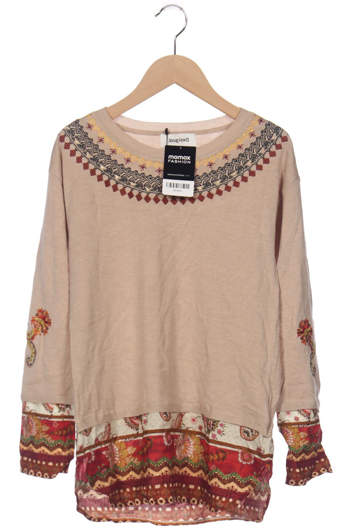 

Desigual Damen Pullover, beige
