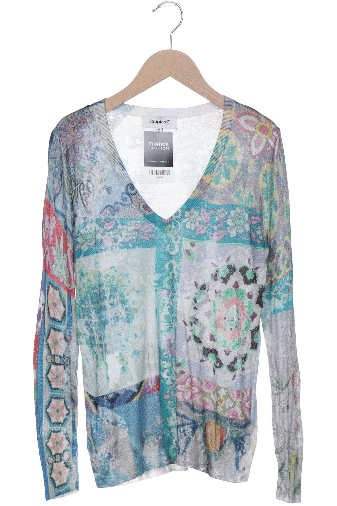 

Desigual Damen Pullover, blau, Gr. 38