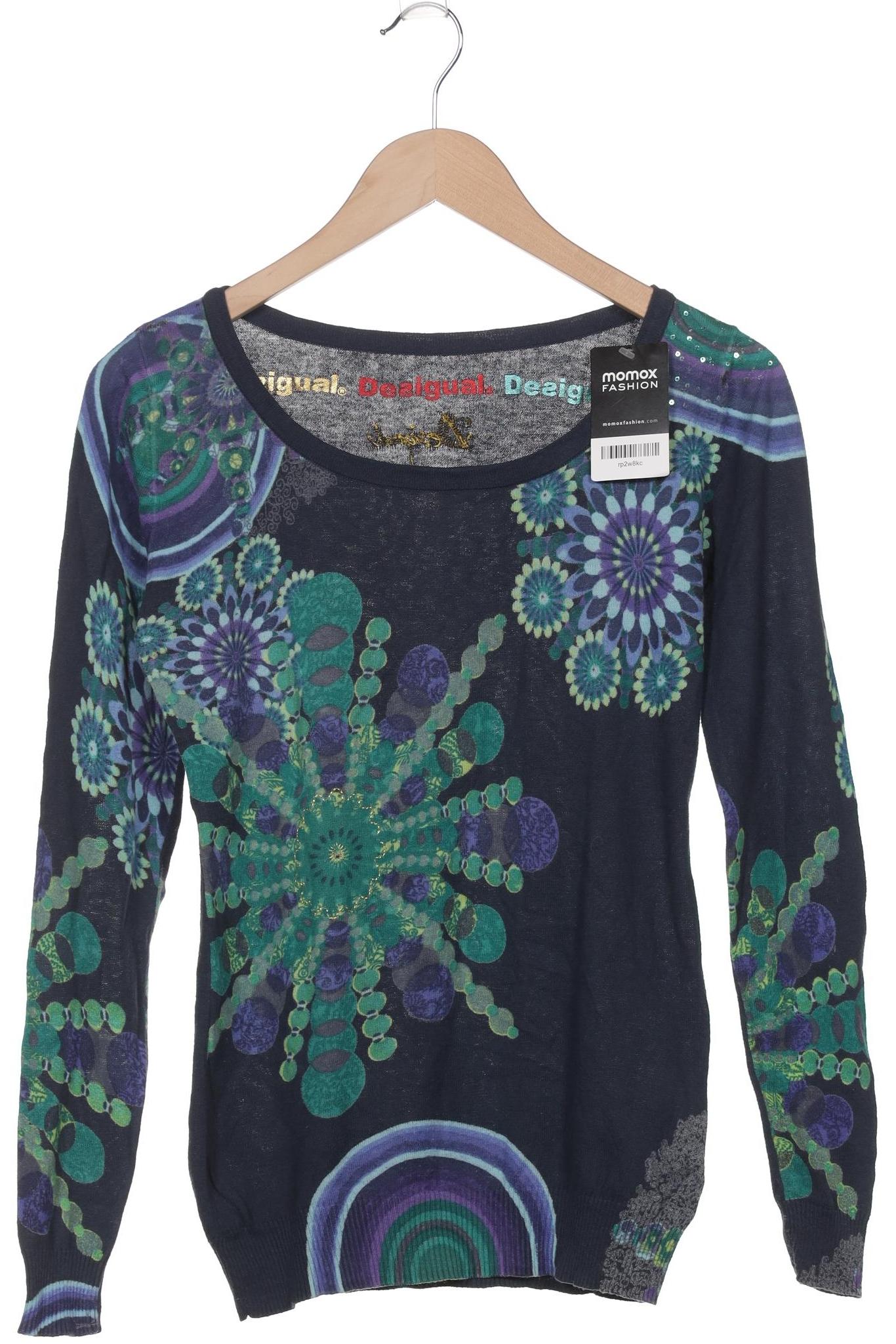 

Desigual Damen Pullover, marineblau, Gr. 36