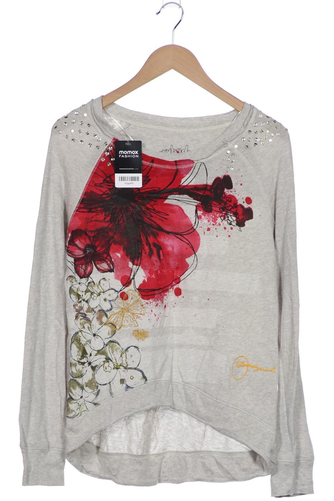 

Desigual Damen Pullover, grau, Gr. 44
