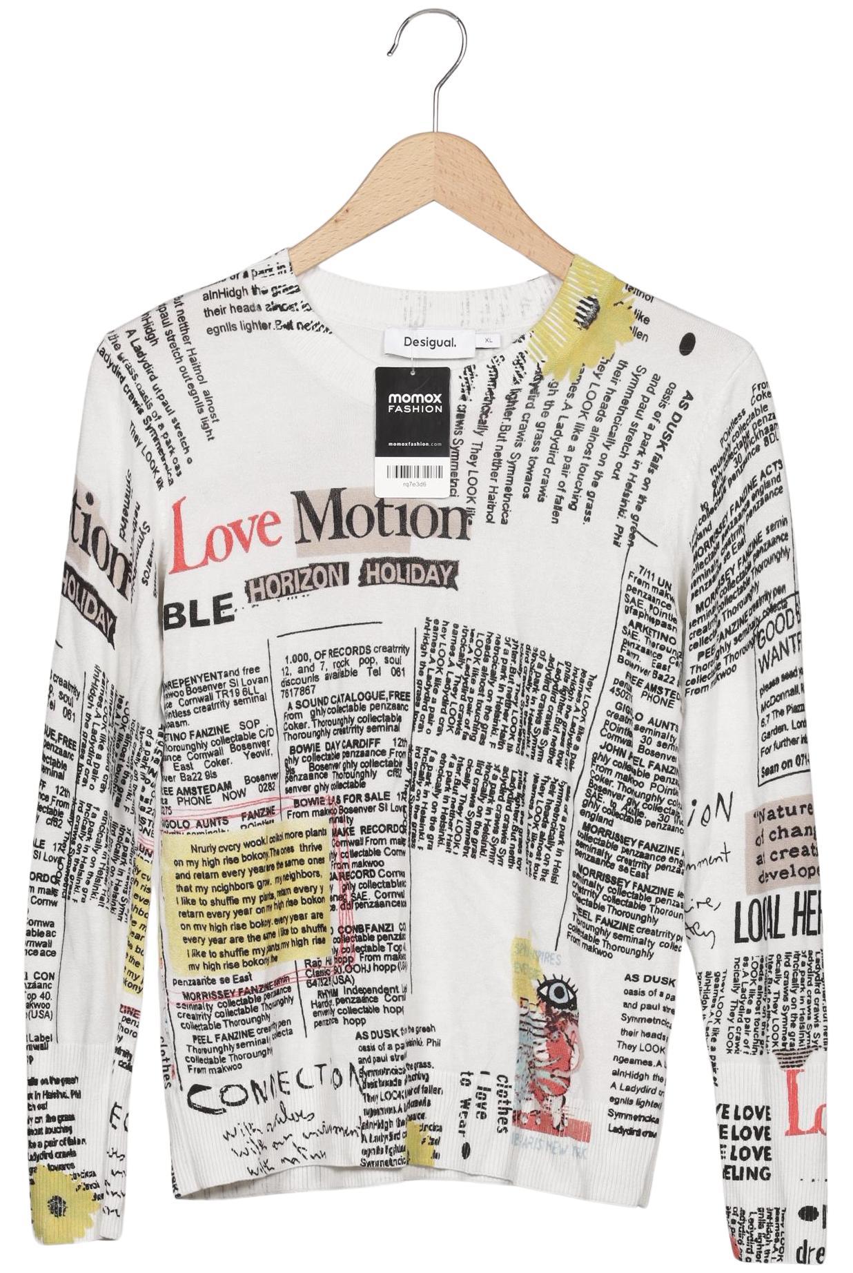 

Desigual Damen Pullover, weiß, Gr. 44