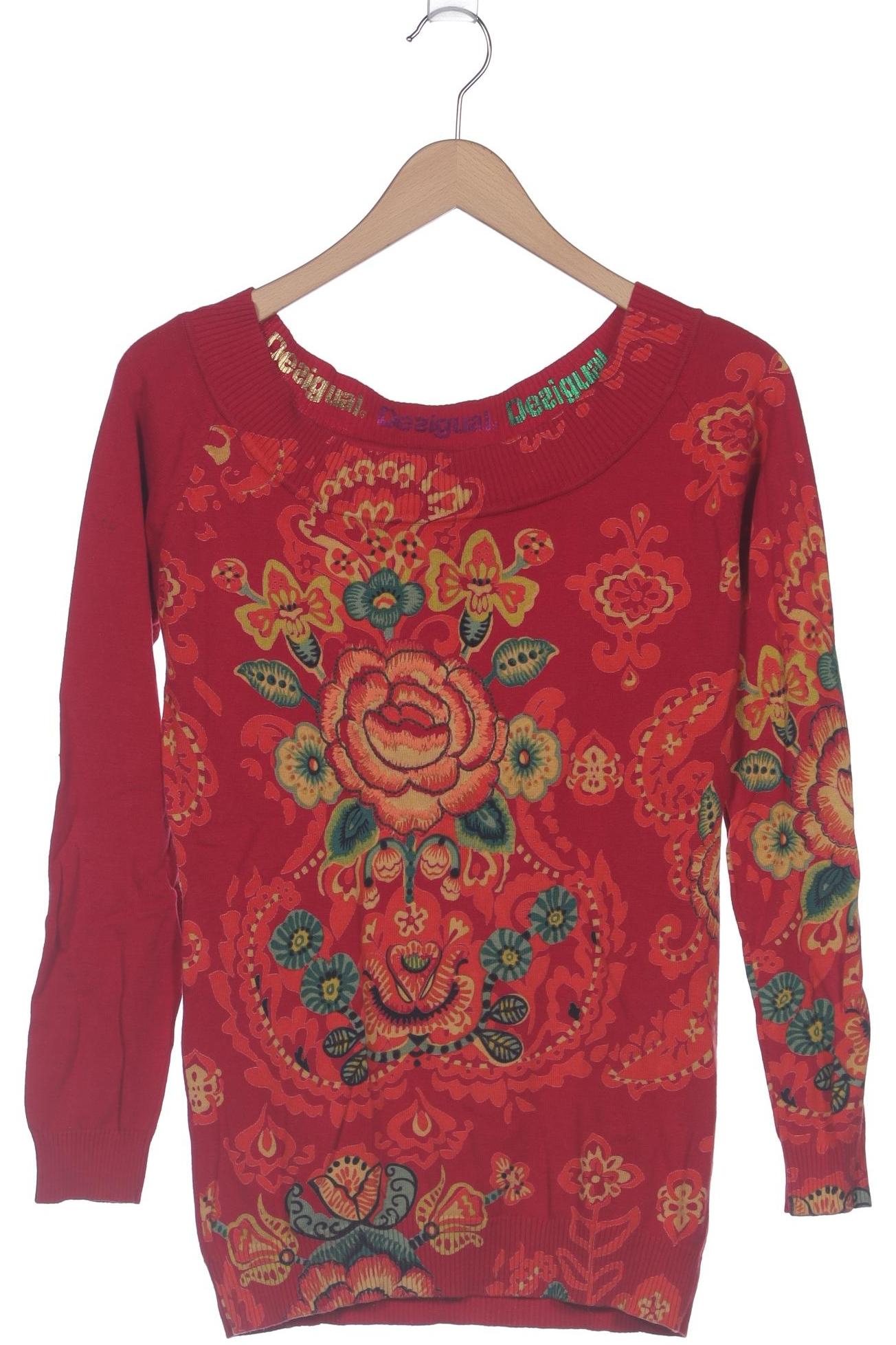 

Desigual Damen Pullover, bordeaux, Gr. 44