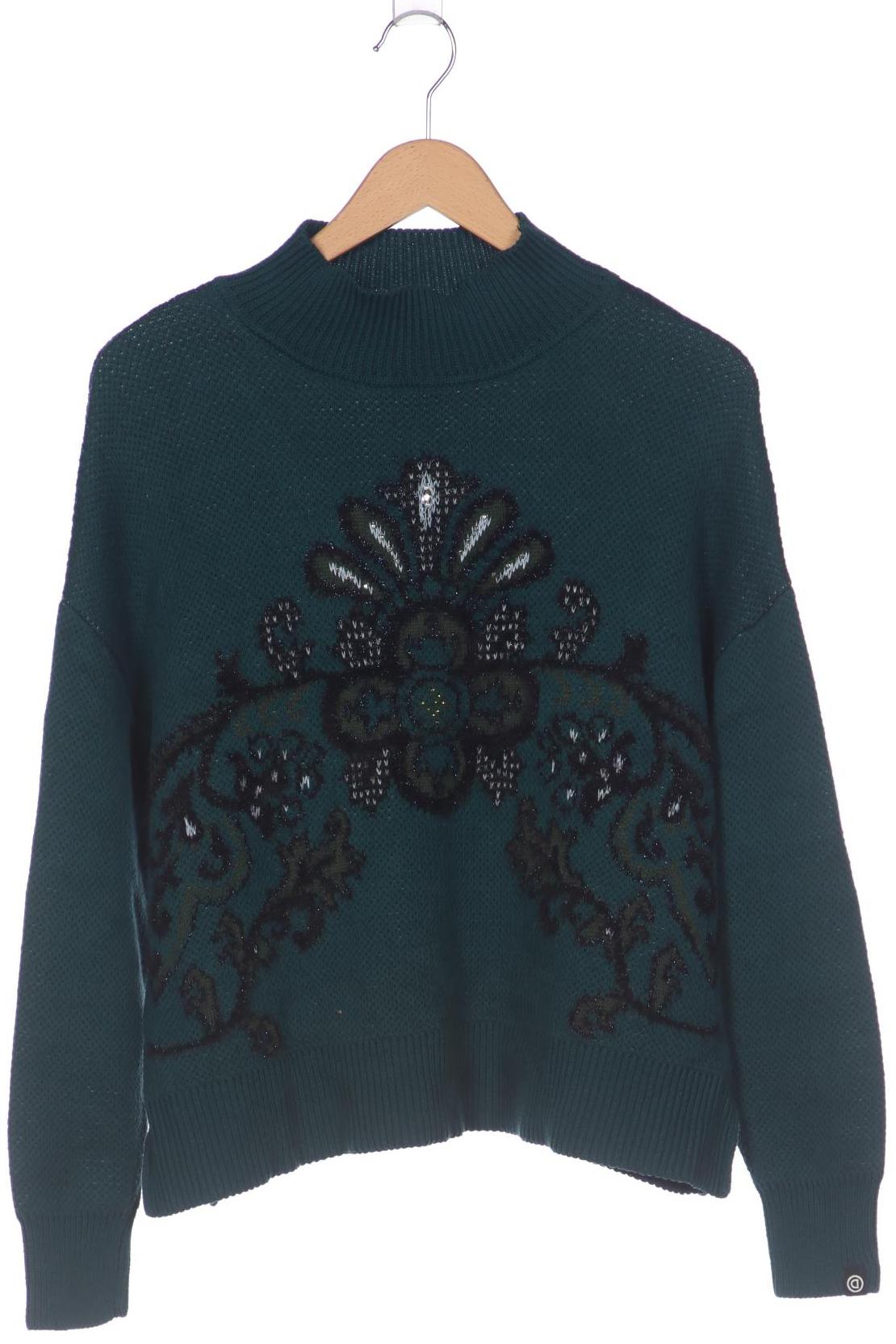 

Desigual Damen Pullover, türkis, Gr. 42