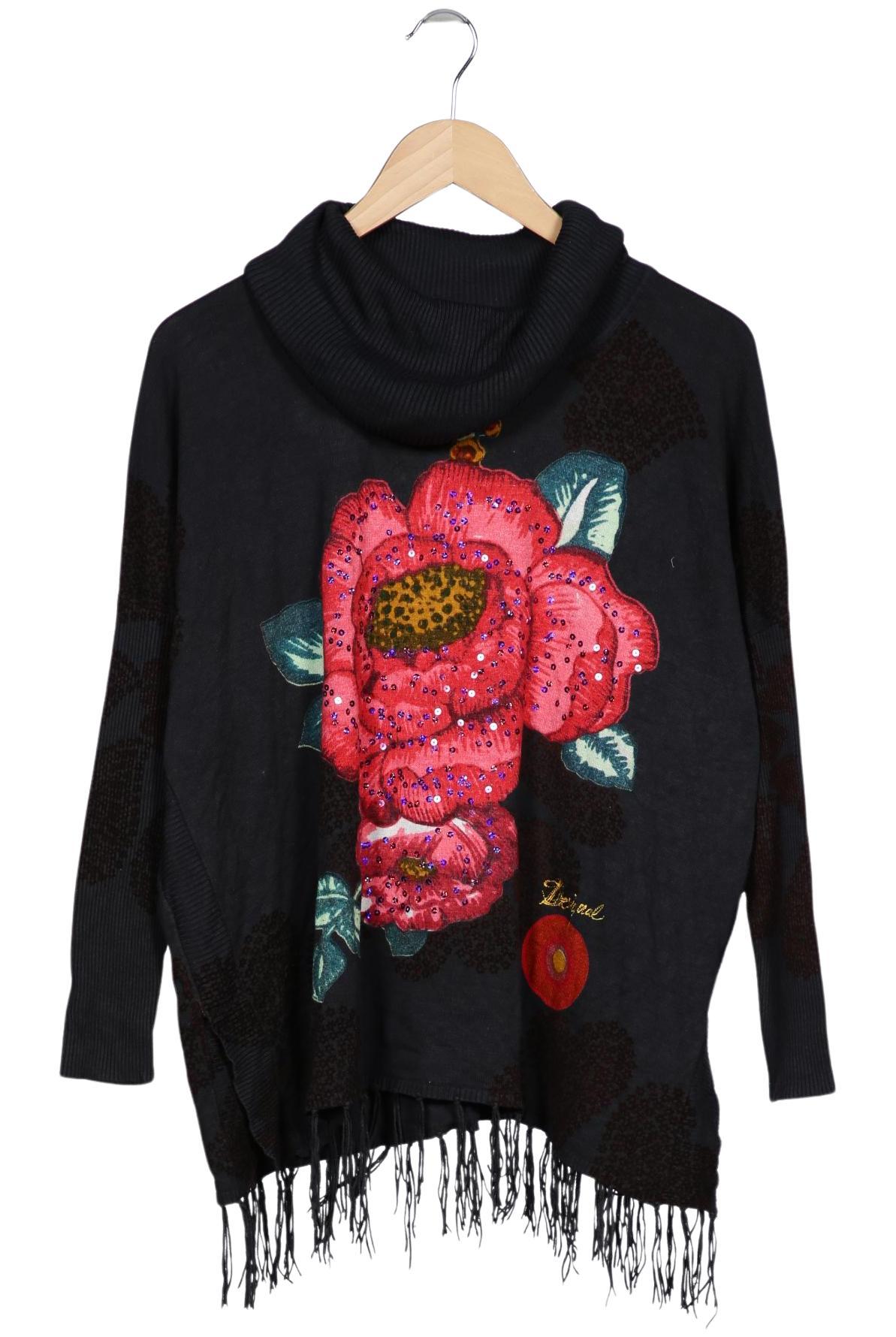 

Desigual Damen Pullover, schwarz, Gr. 38