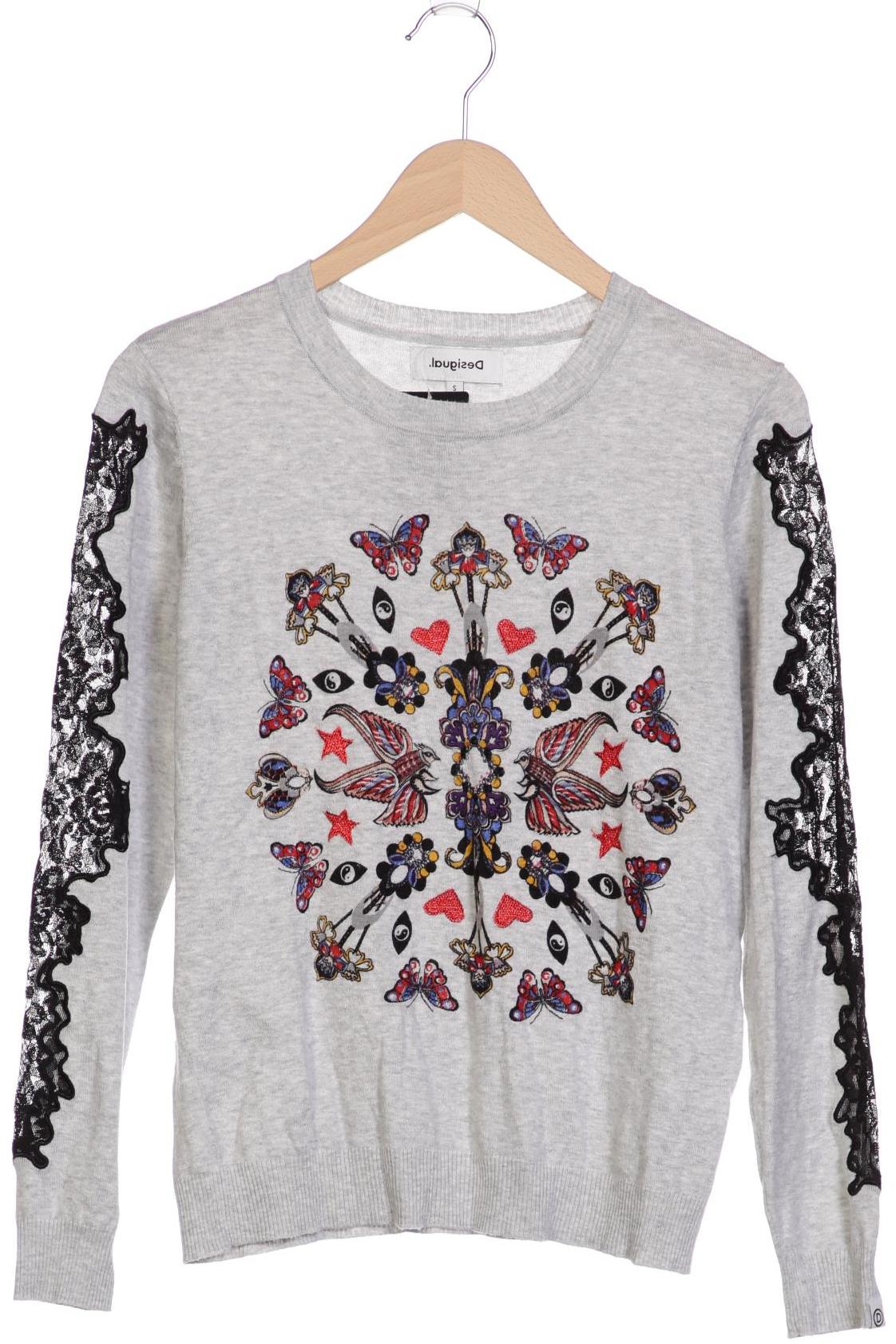 

Desigual Damen Pullover, grau