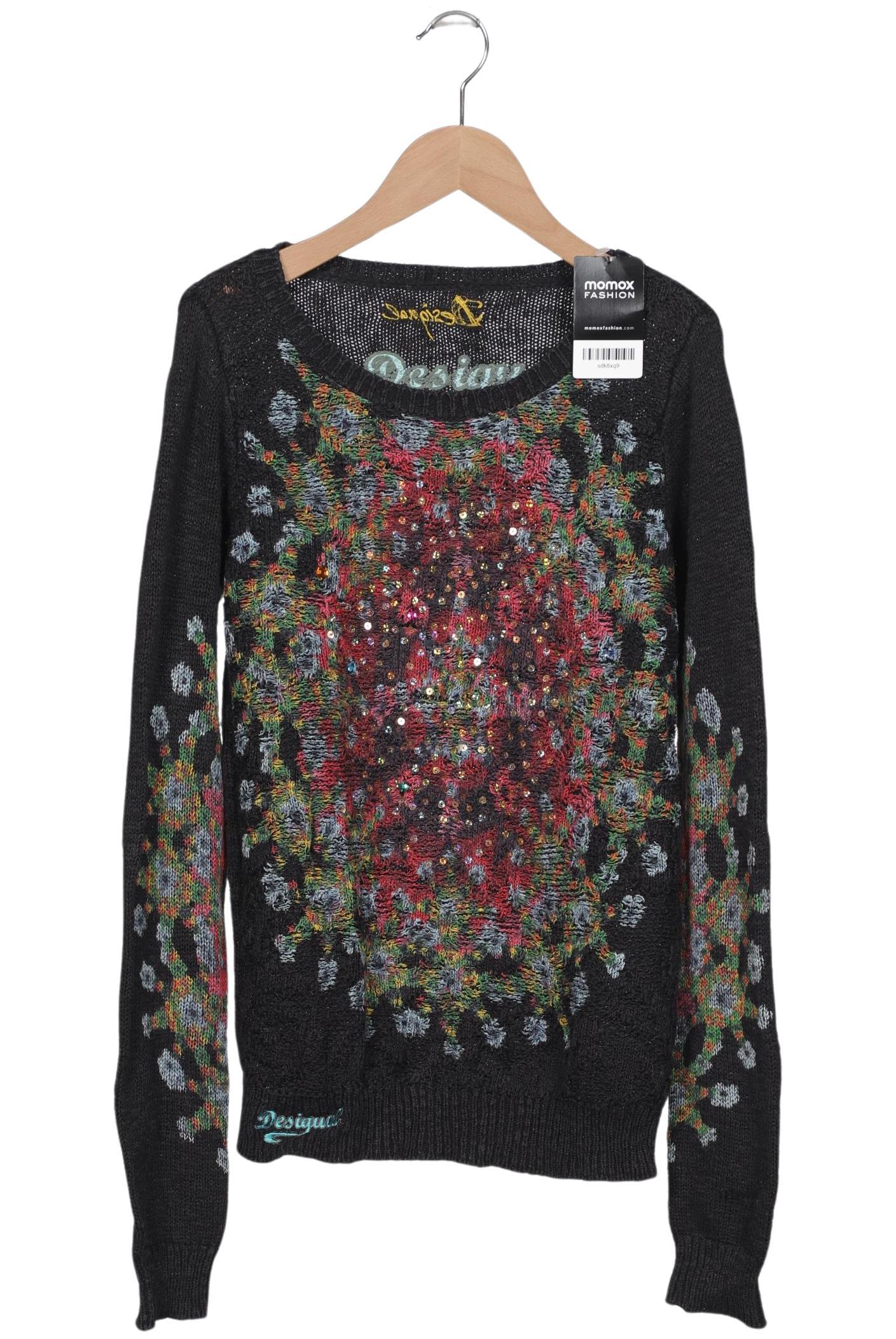 

Desigual Damen Pullover, grau, Gr. 38