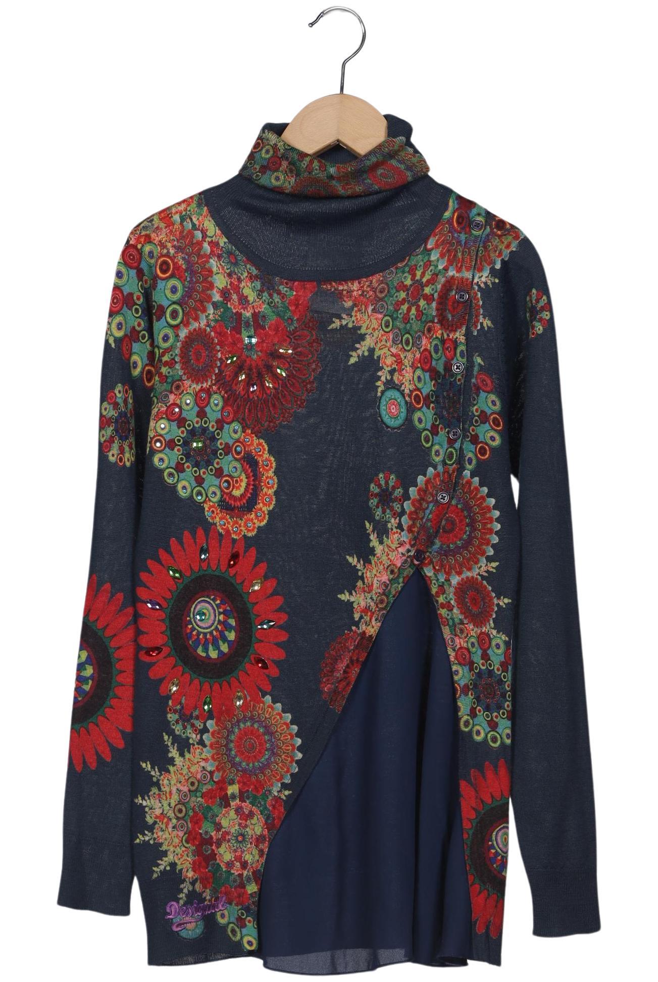 

Desigual Damen Pullover, marineblau, Gr. 38