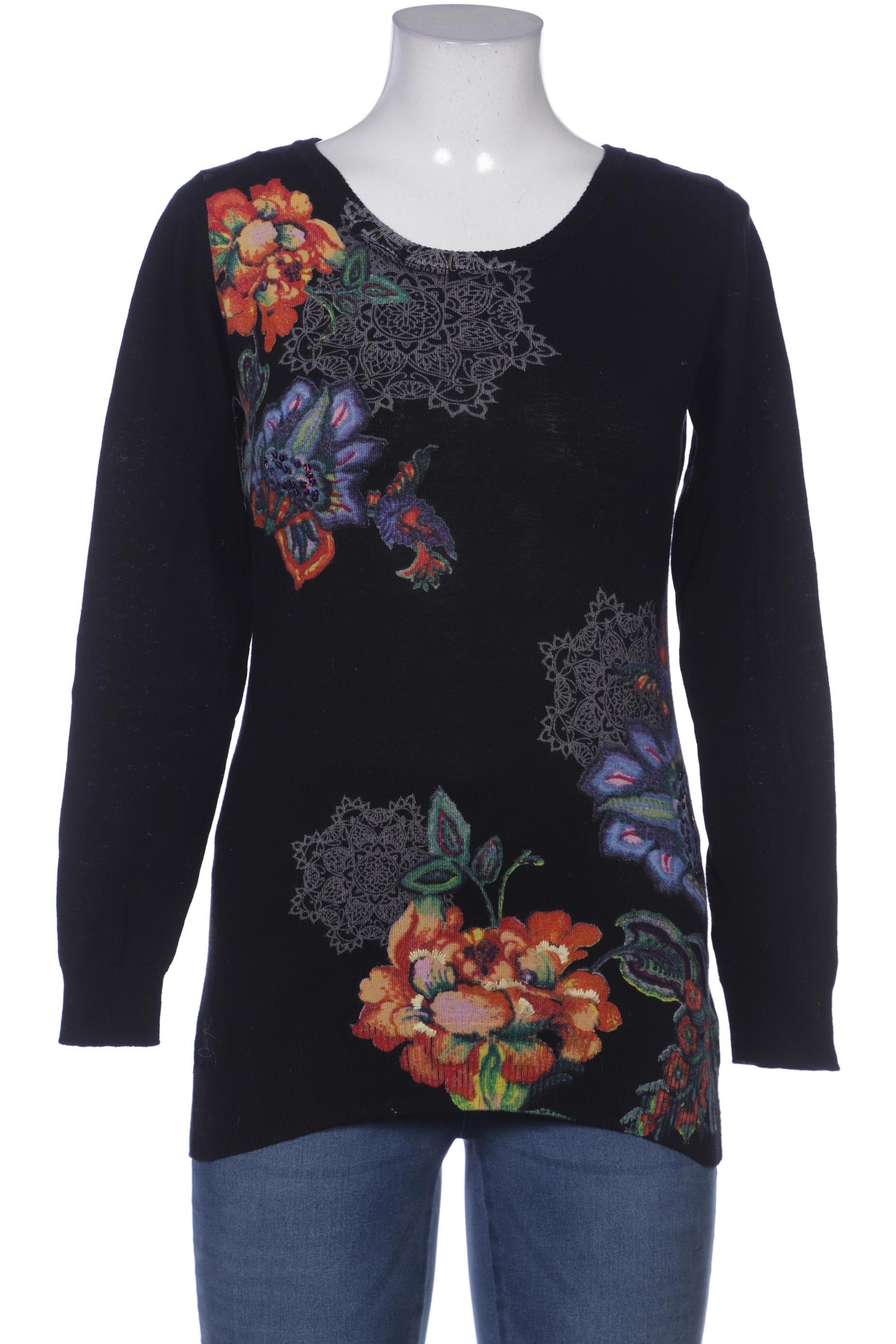 

Desigual Damen Pullover, schwarz, Gr. 42