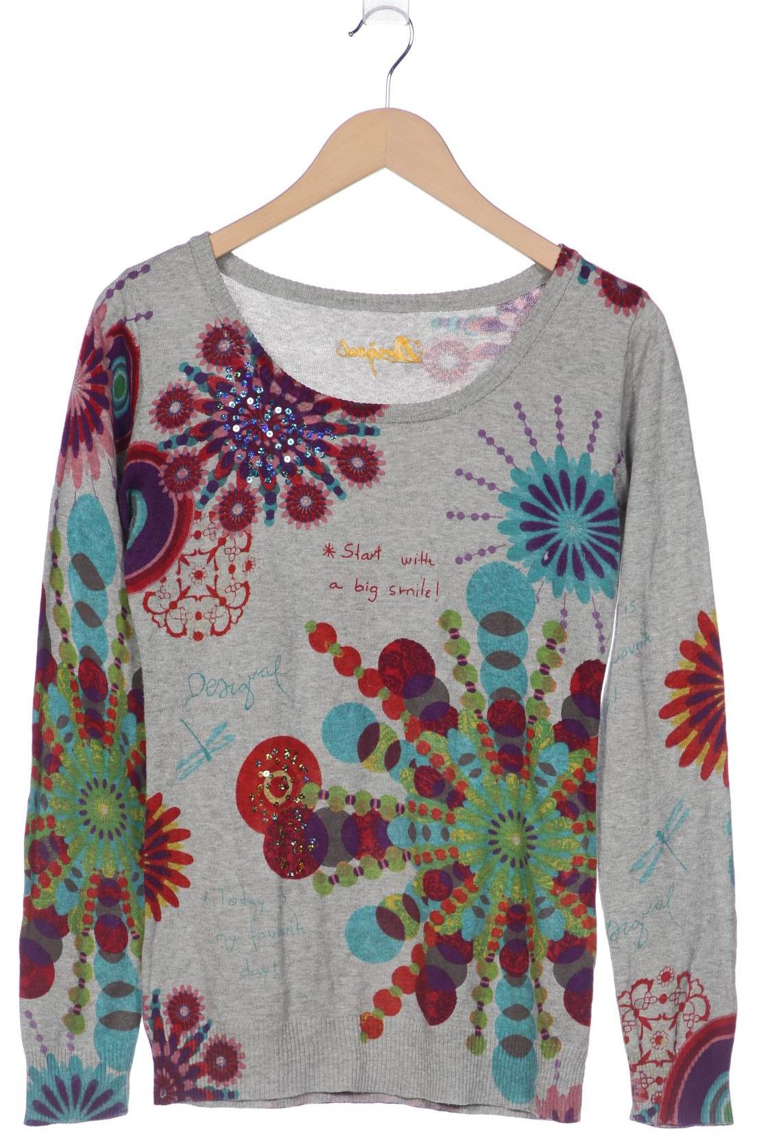 

Desigual Damen Pullover, grau