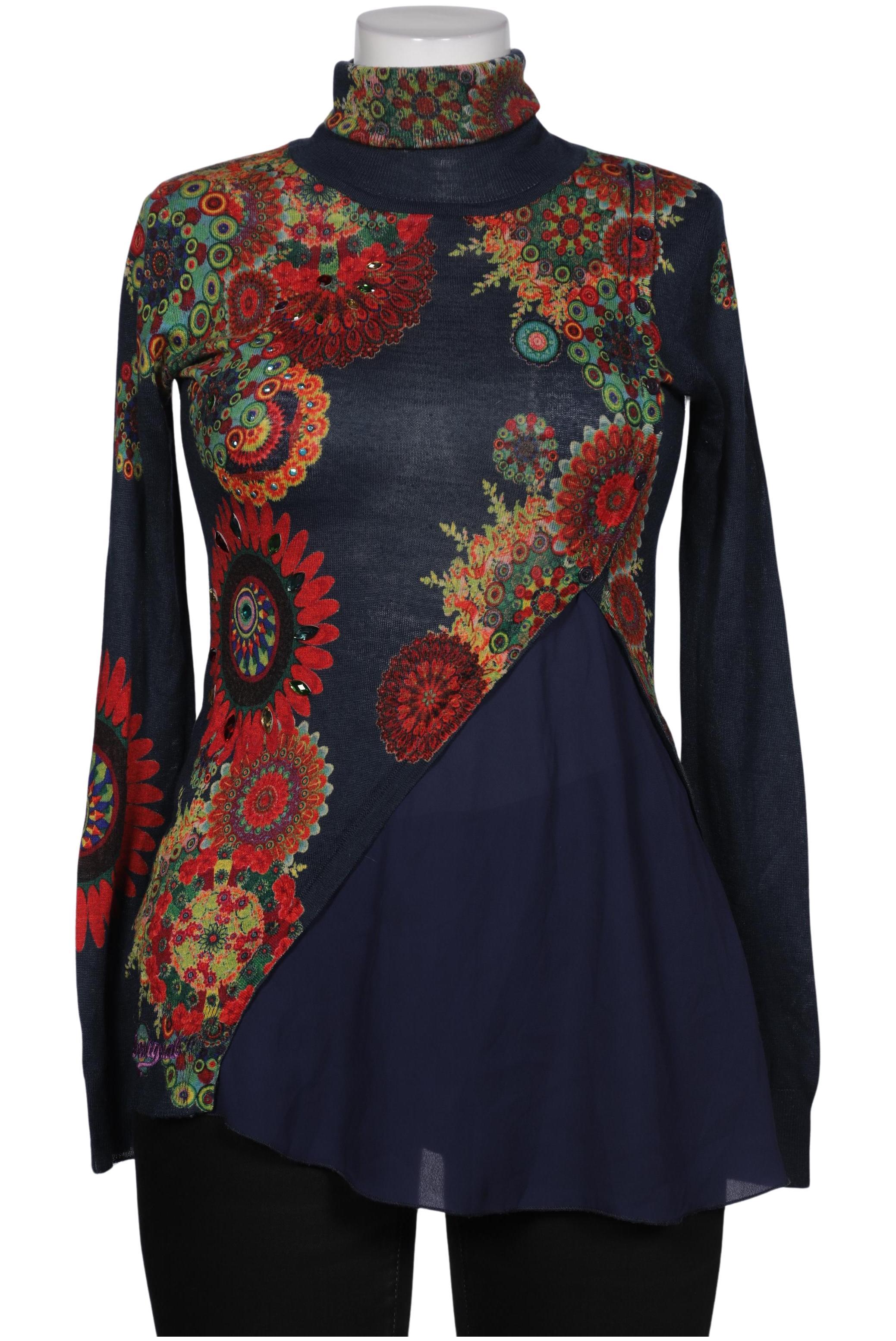 

Desigual Damen Pullover, marineblau, Gr. 42