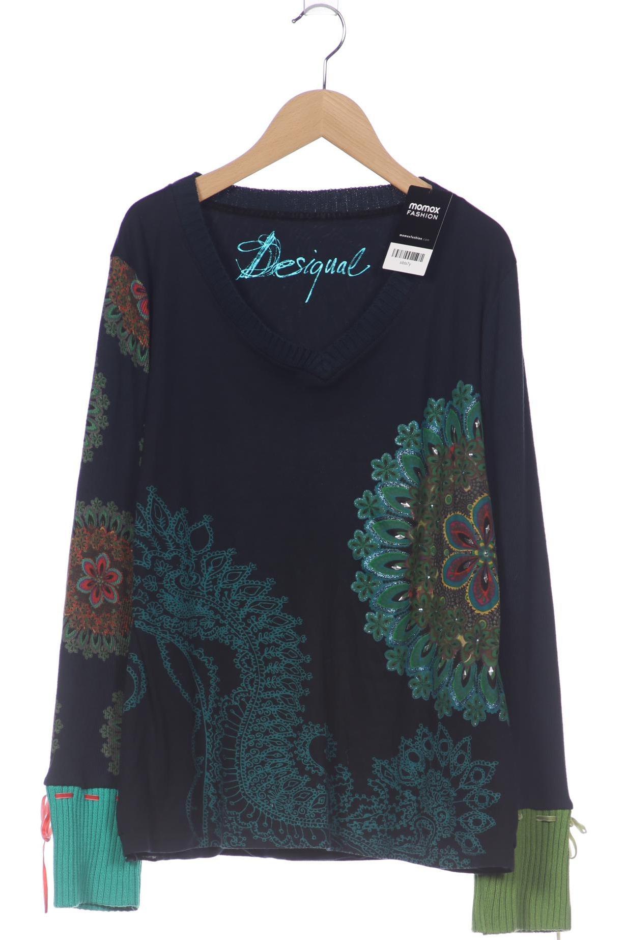 

Desigual Damen Pullover, marineblau, Gr. 44