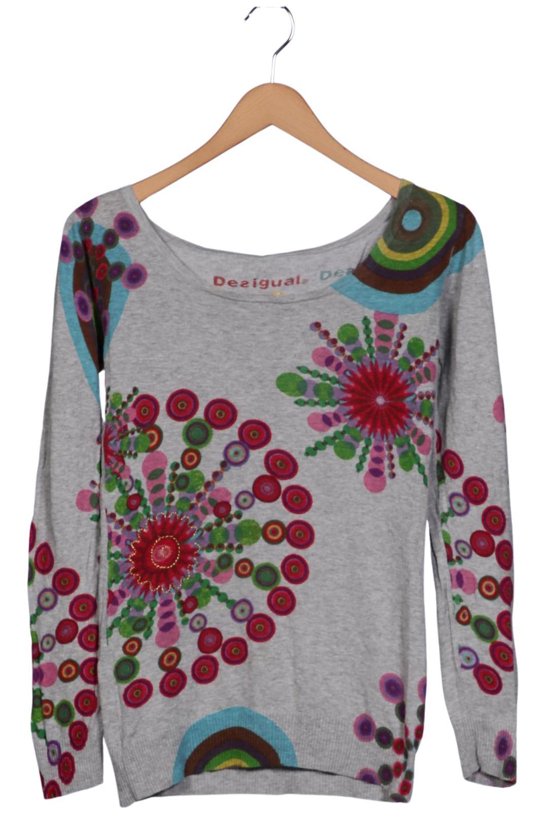 

Desigual Damen Pullover, grau, Gr. 36