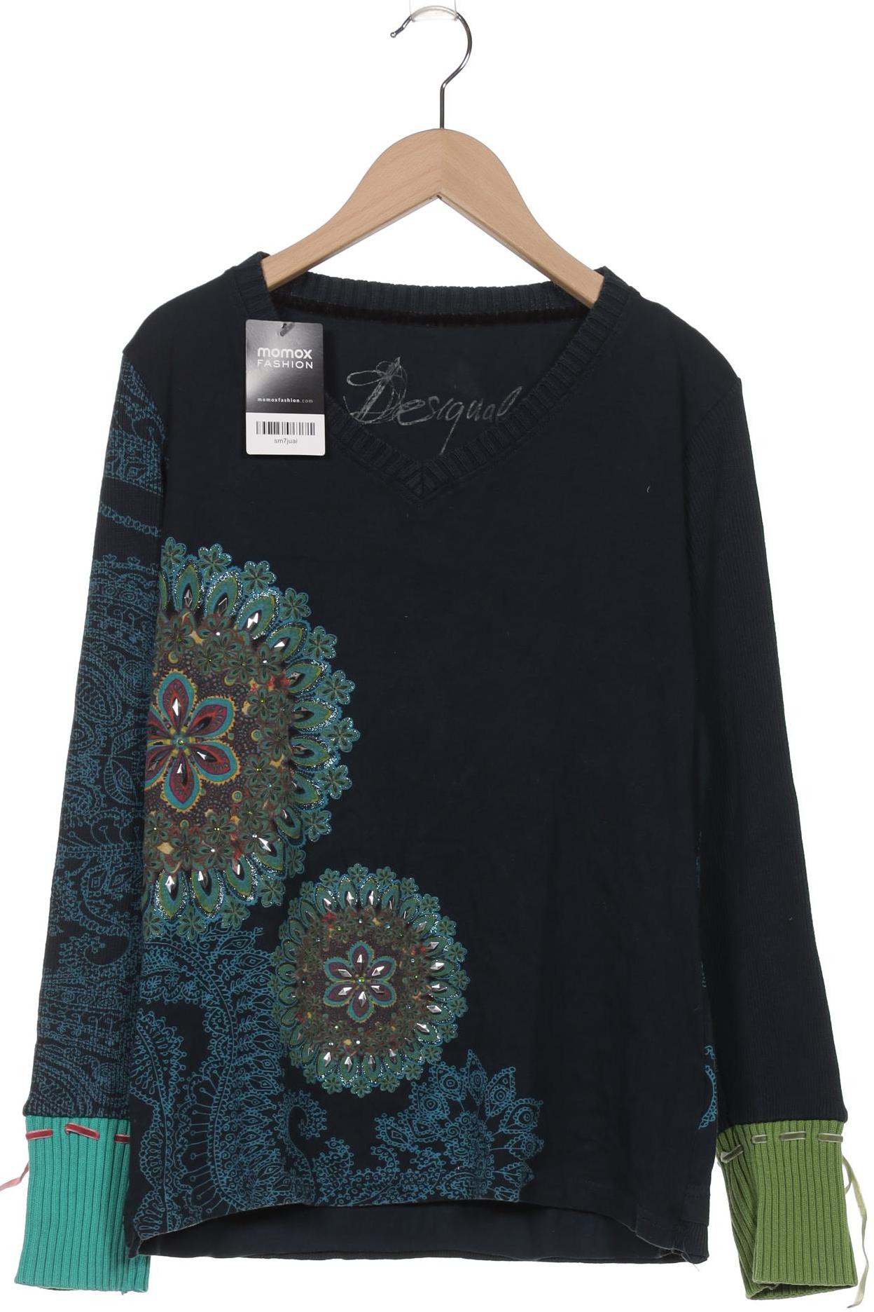 

Desigual Damen Pullover, marineblau, Gr. 42