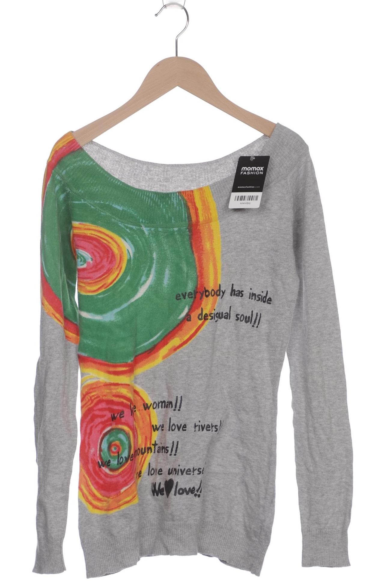 

Desigual Damen Pullover, grau, Gr. 38
