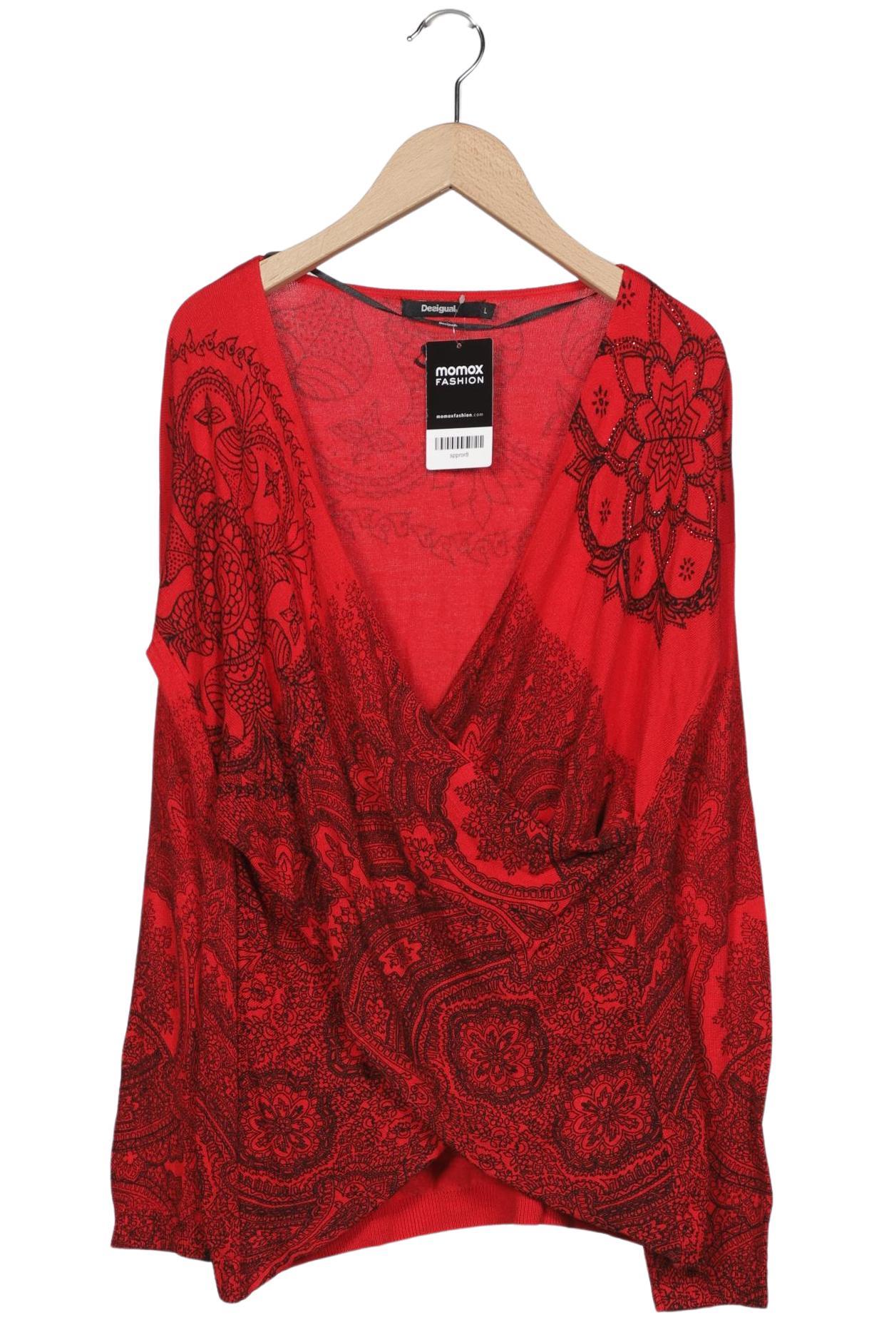 

Desigual Damen Pullover, rot, Gr. 42
