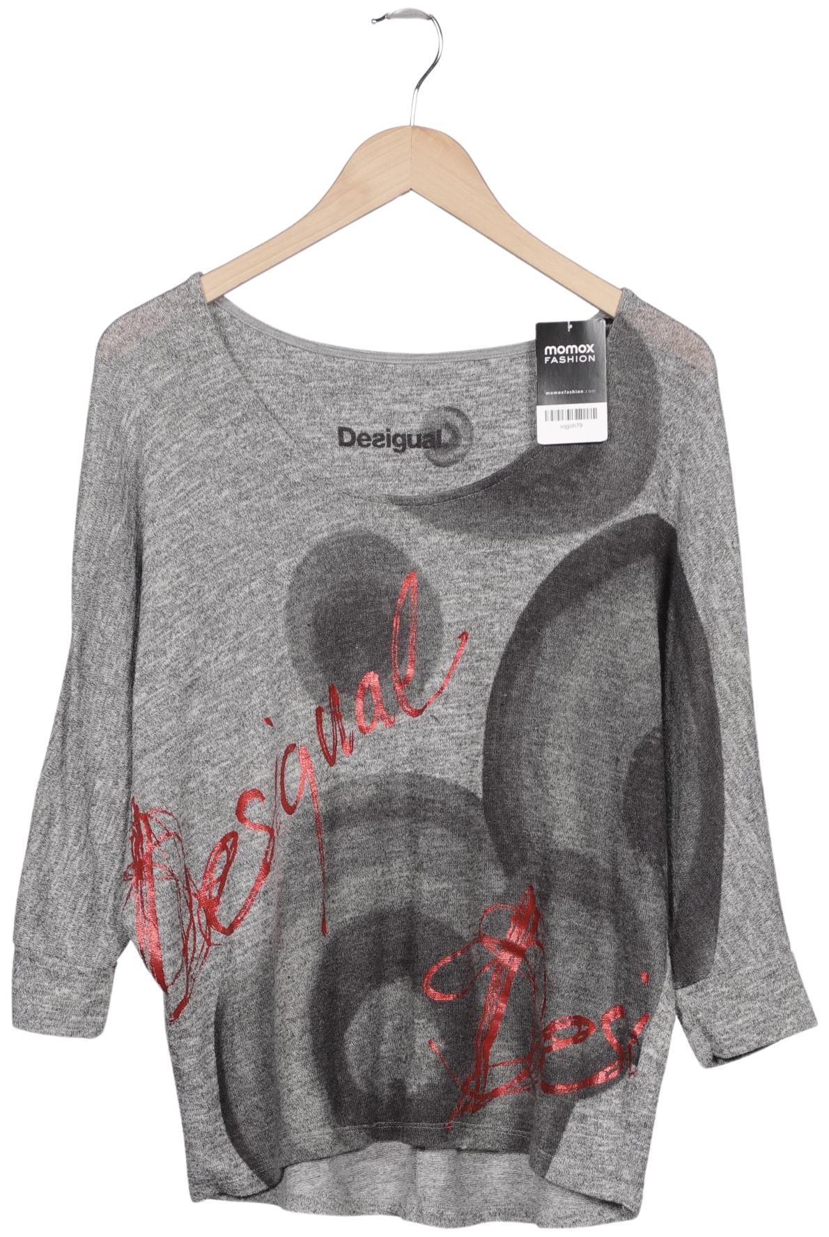 

Desigual Damen Pullover, grau, Gr. 42