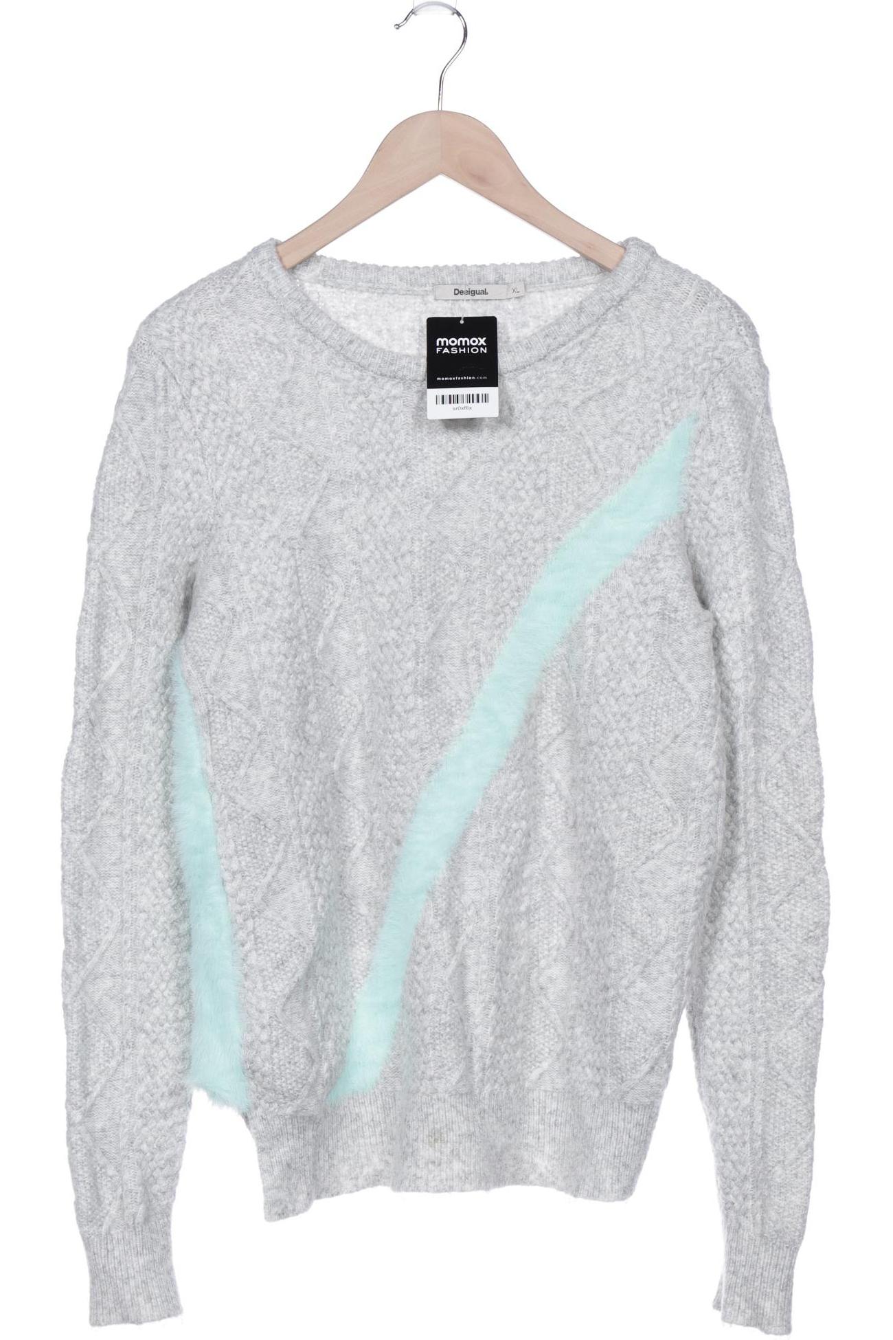 

Desigual Damen Pullover, grau, Gr. 44