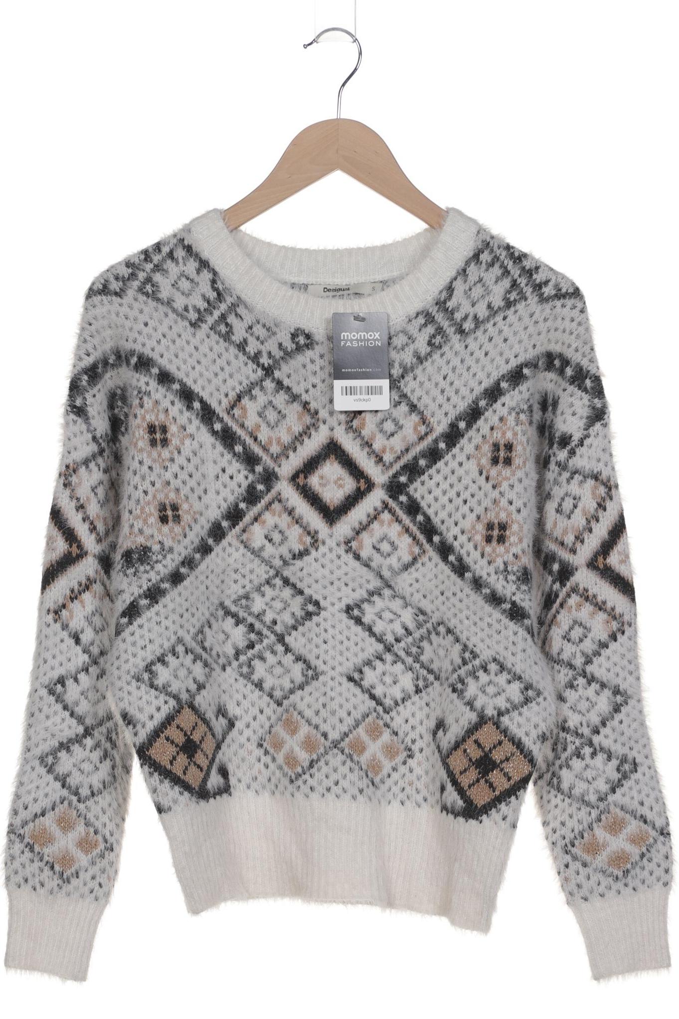 

Desigual Damen Pullover, weiß, Gr. 36