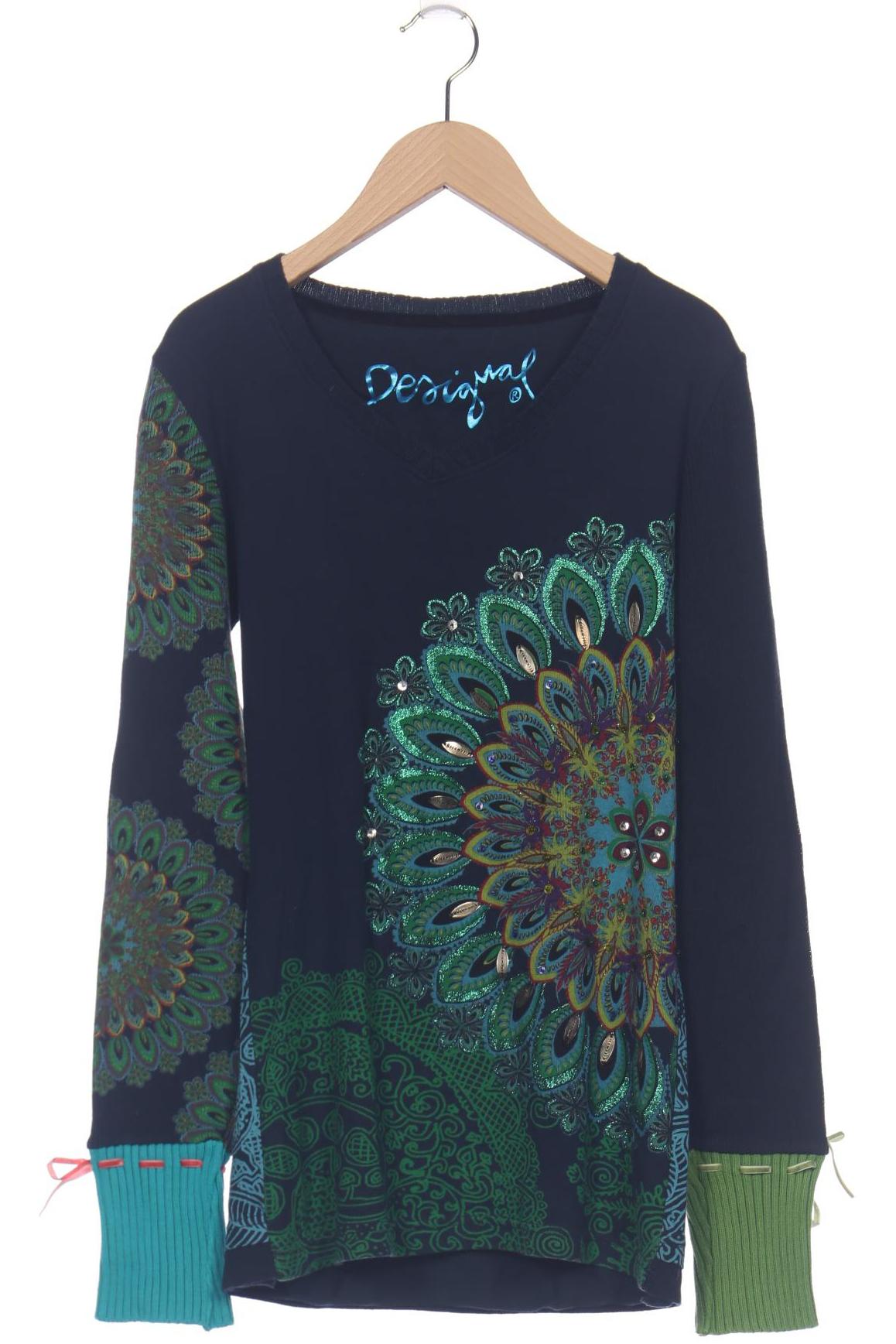

Desigual Damen Pullover, marineblau, Gr. 38