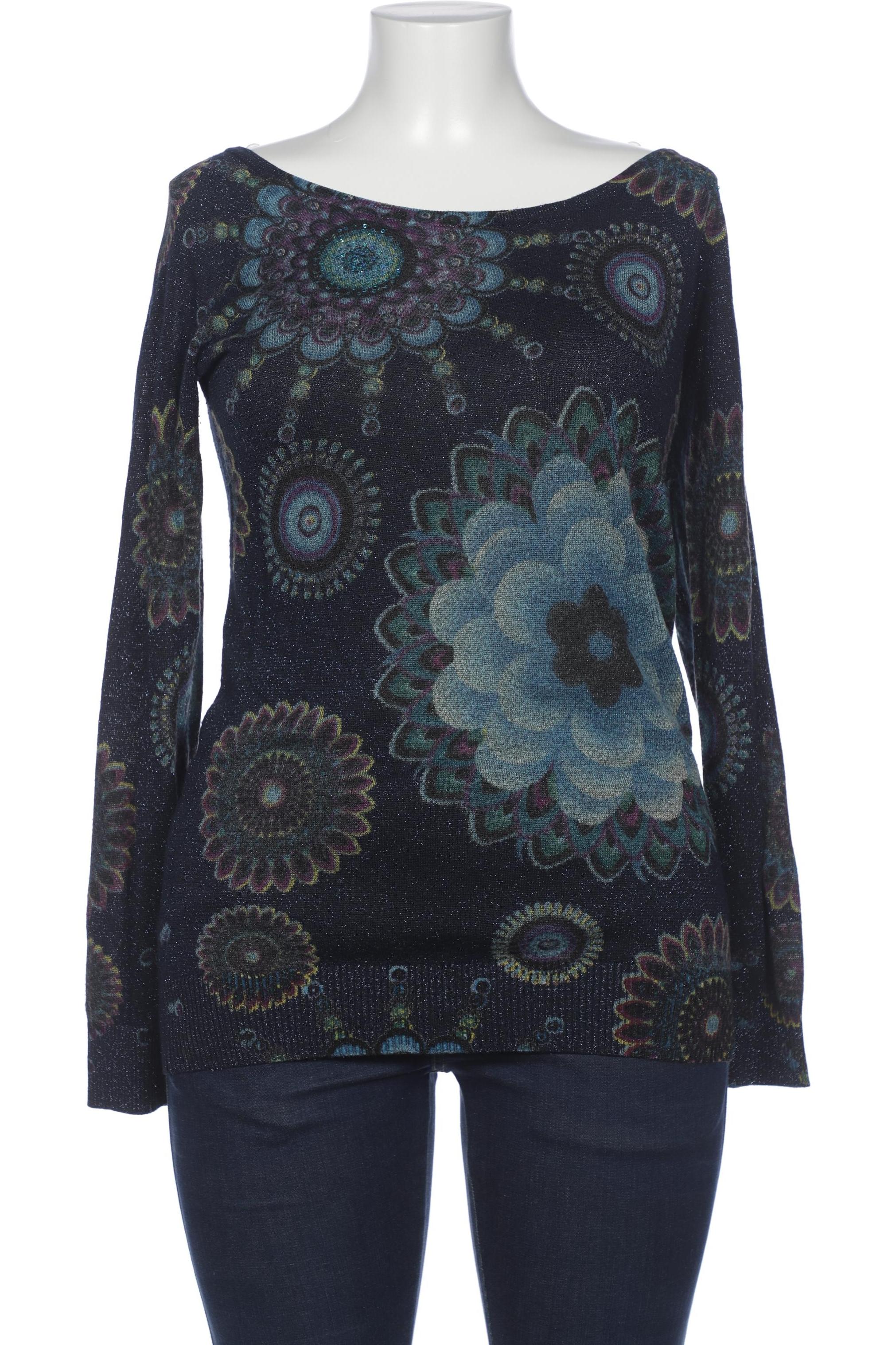 

Desigual Damen Pullover, marineblau, Gr. 46