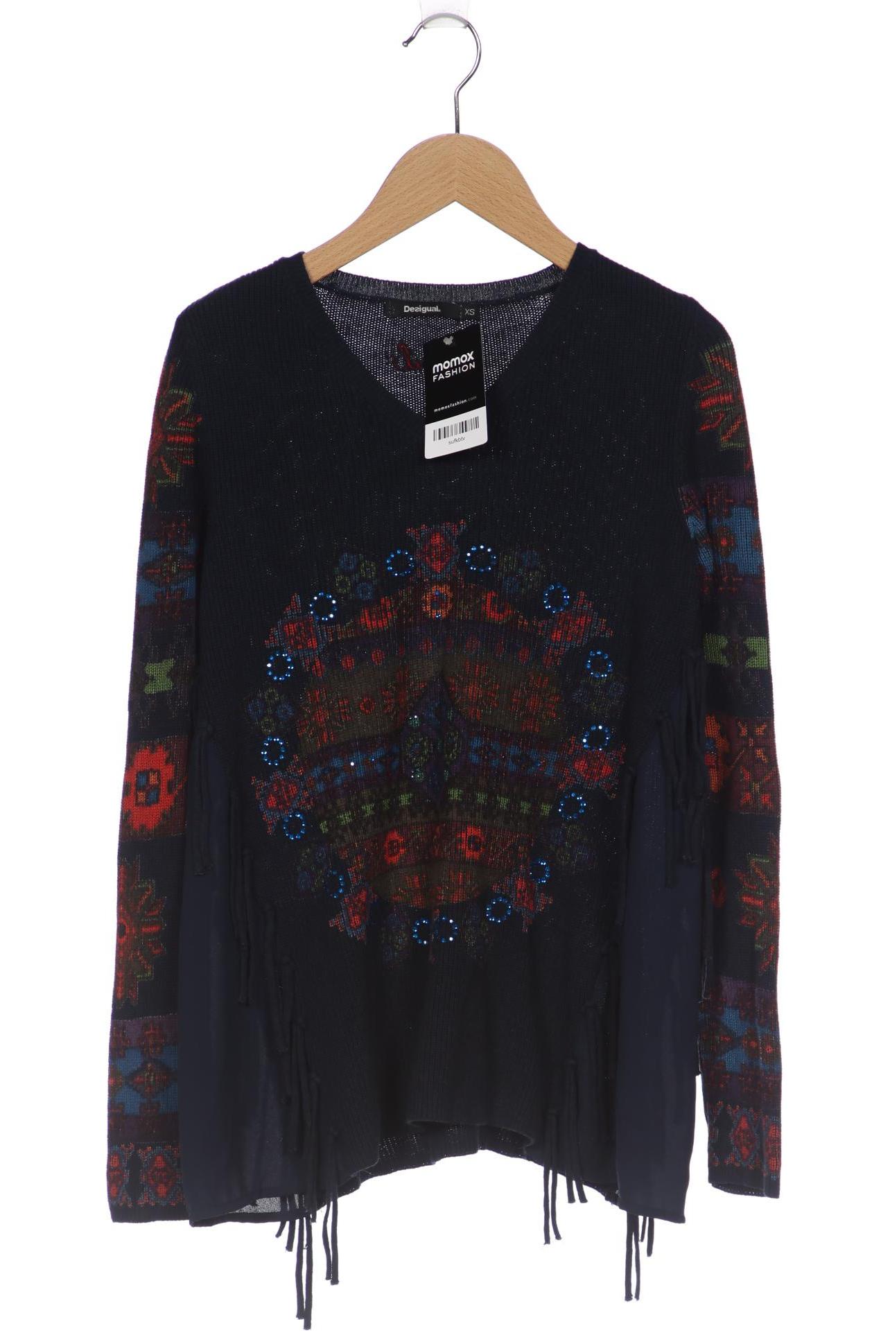 

Desigual Damen Pullover, marineblau