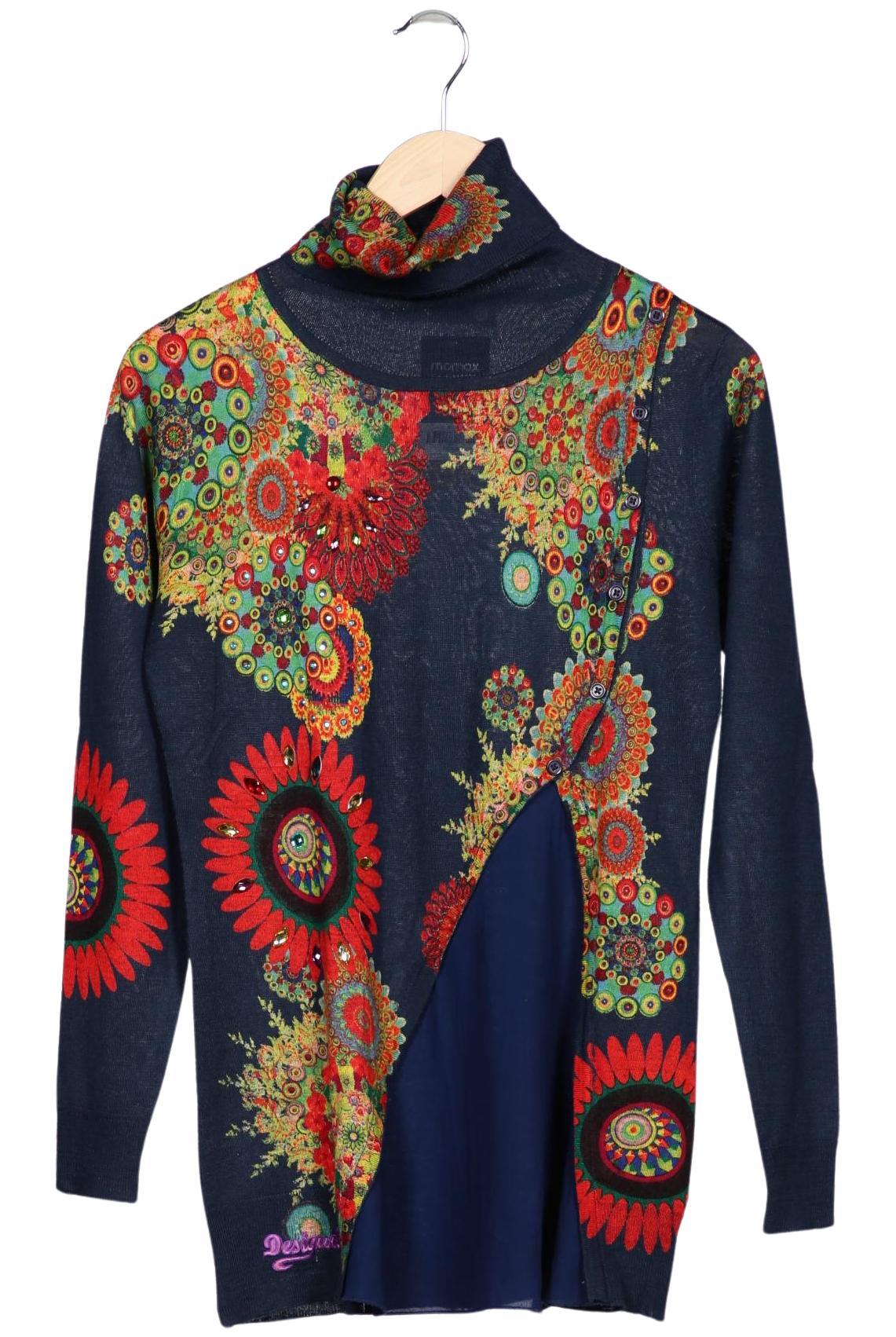 

Desigual Damen Pullover, marineblau, Gr. 44