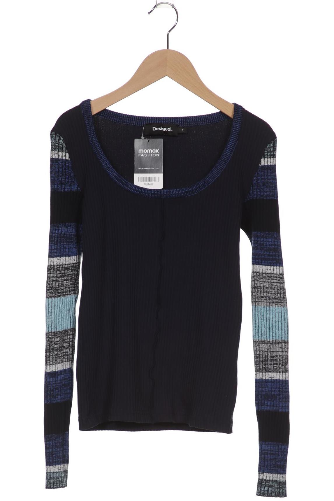 

Desigual Damen Pullover, marineblau, Gr. 36