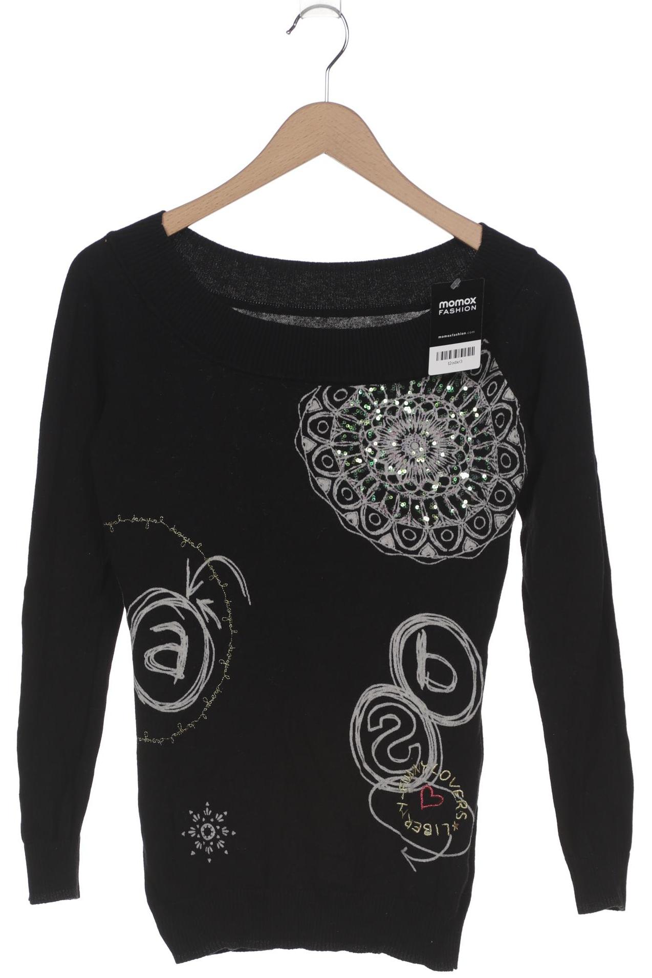 

Desigual Damen Pullover, schwarz, Gr. 38