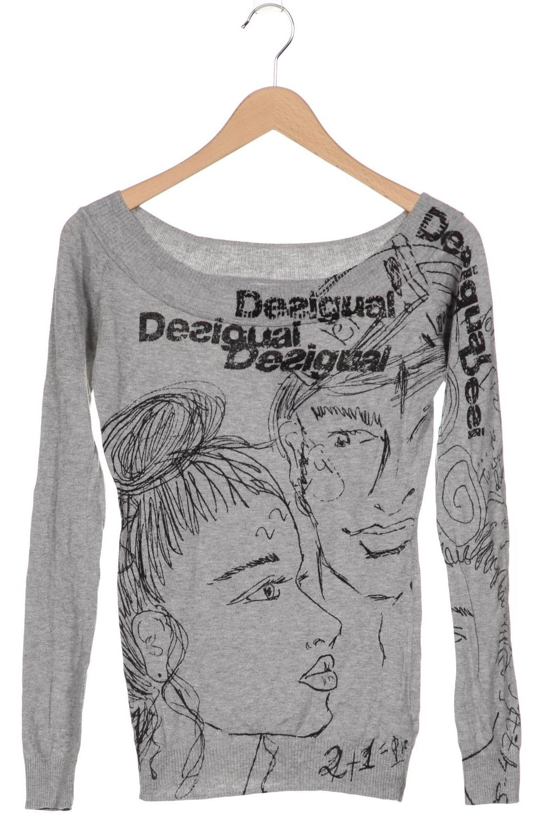 

Desigual Damen Pullover, grau